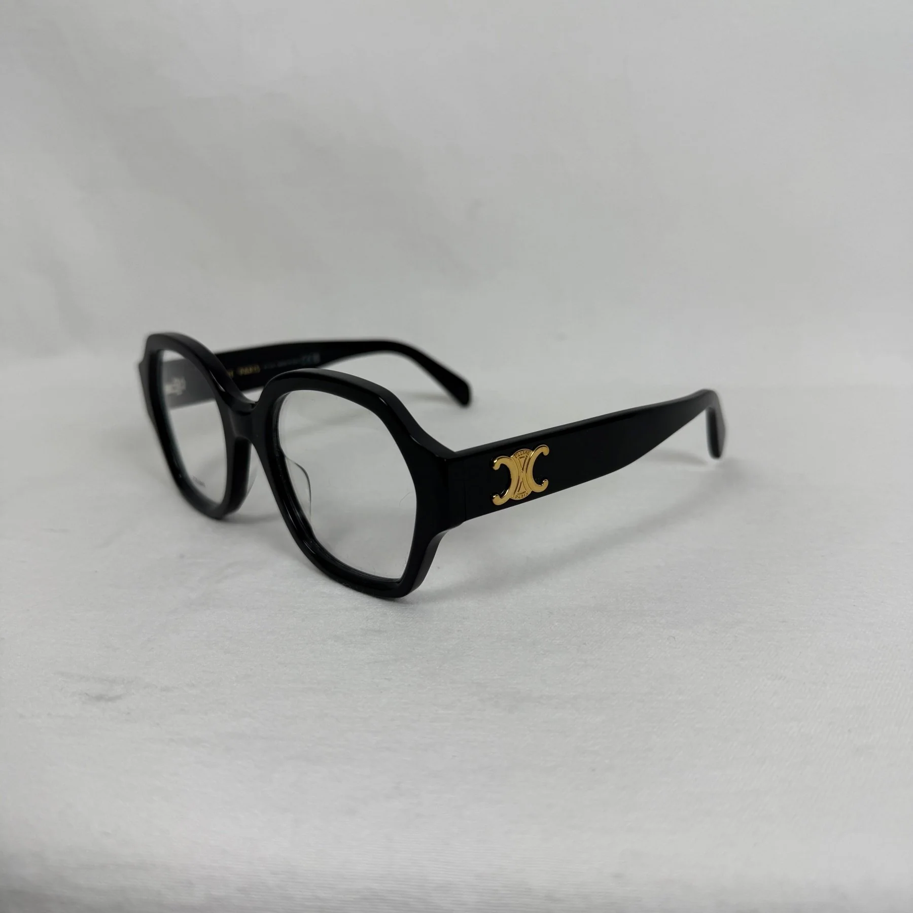 Celine Oversized Optical Glasses (Black) - Image 4