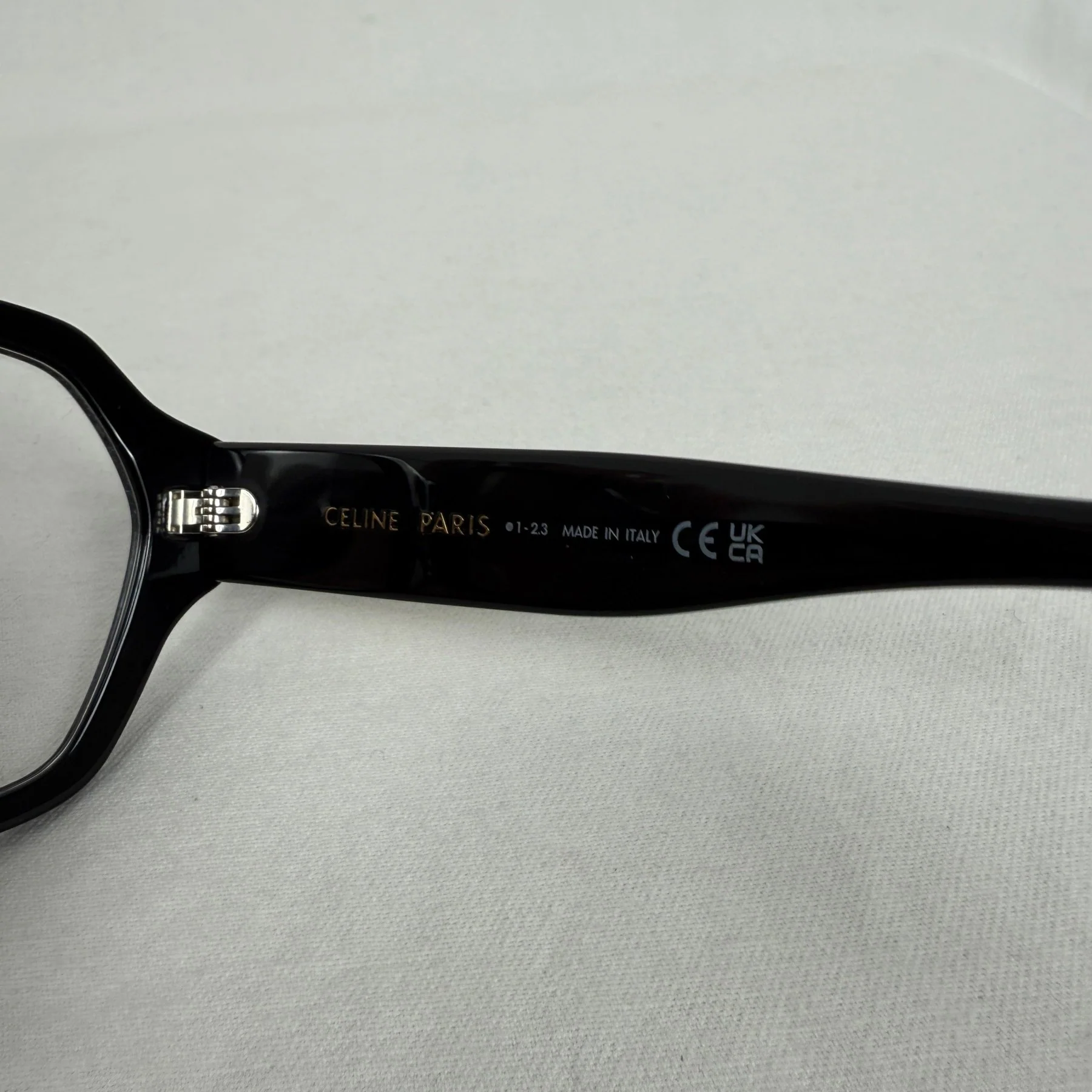Celine Oversized Optical Glasses (Black) - Image 6