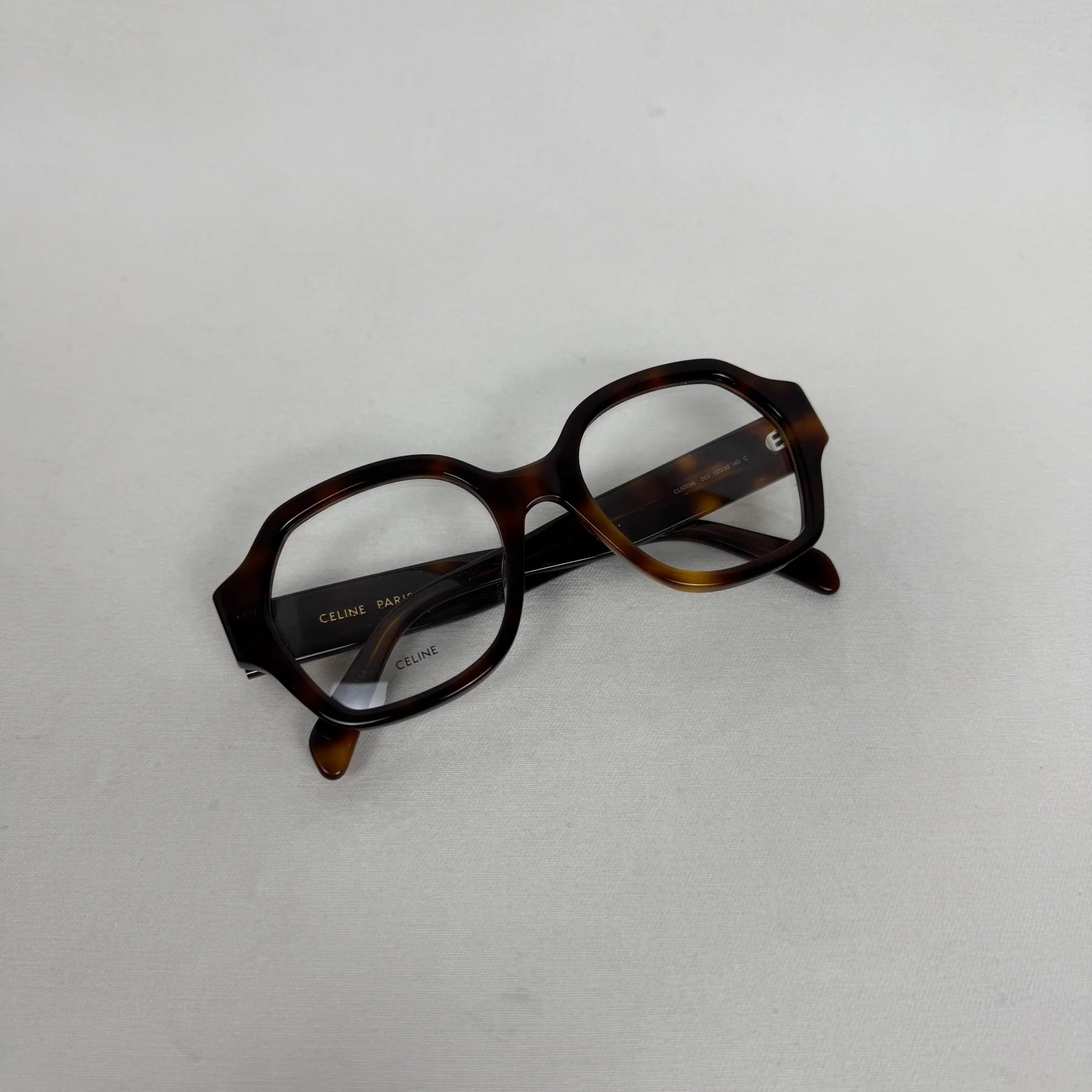 Celine Oversized Optical Glasses (tortoise shell)