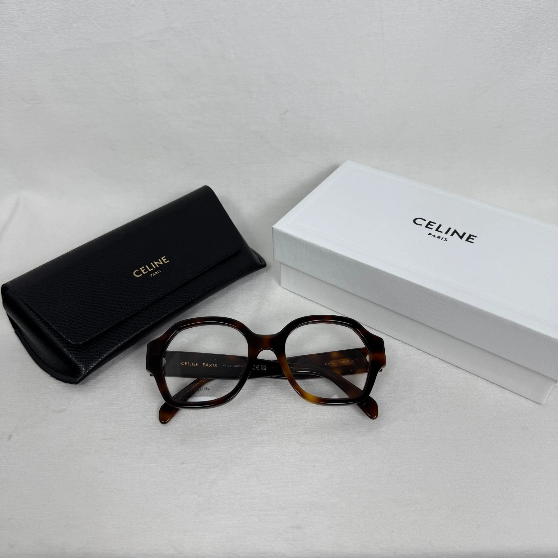 Celine Oversized Optical Glasses (tortoise shell) - Image 8
