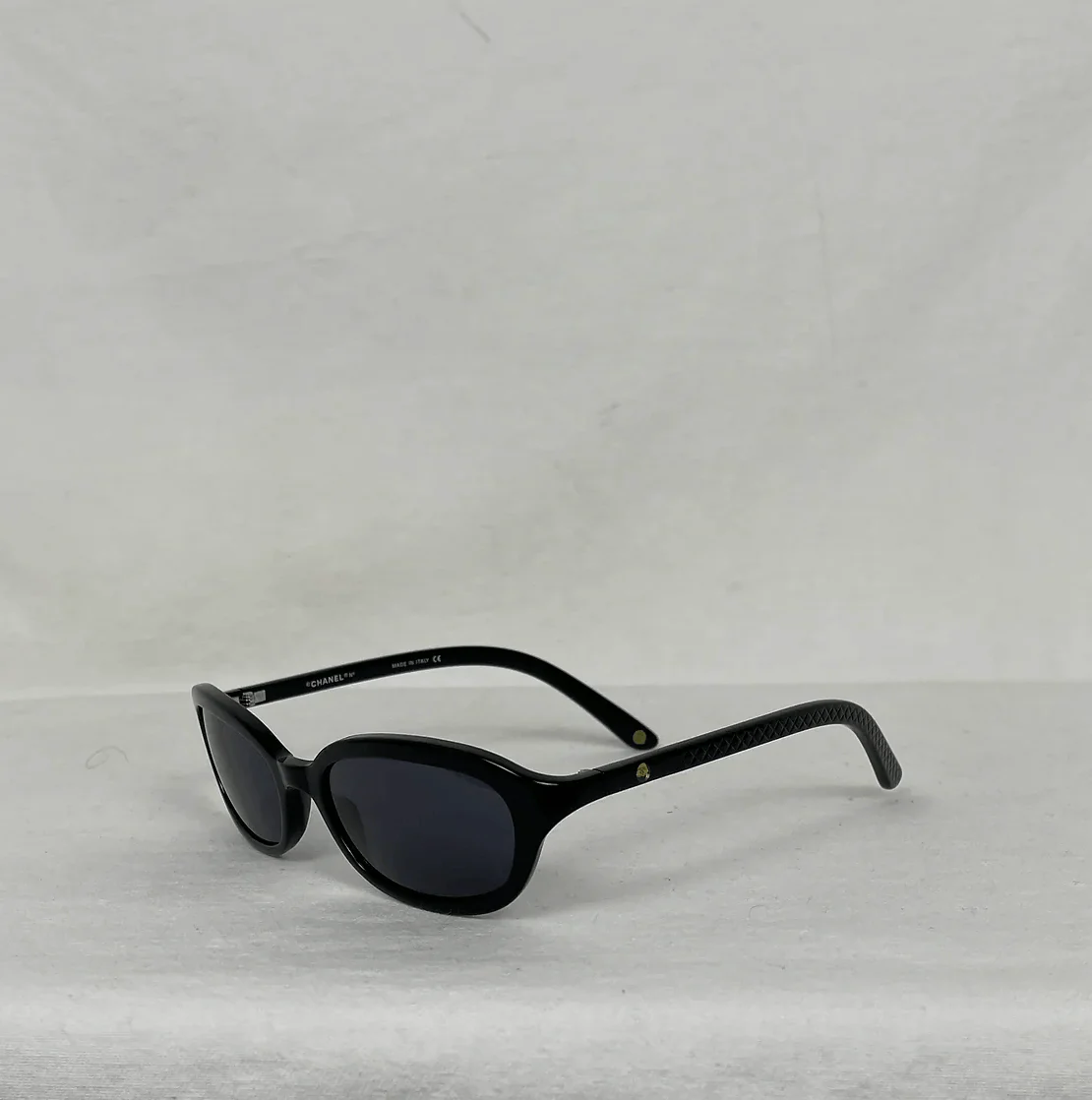 Chanel Black Sunglasses - Image 2
