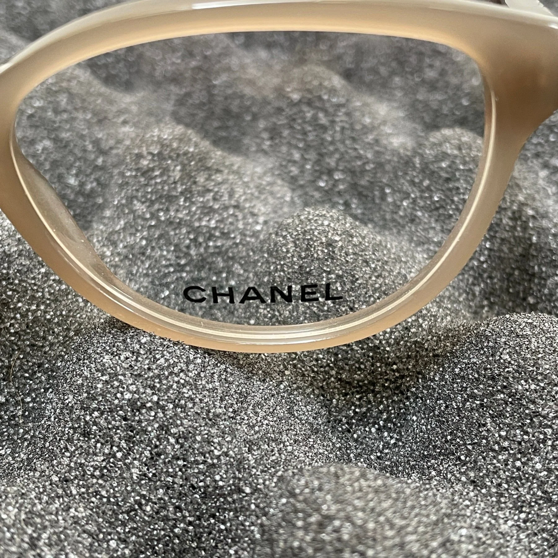 Chanel Plaid Crocodile Print Cat Eye Optical Glasses - Image 8