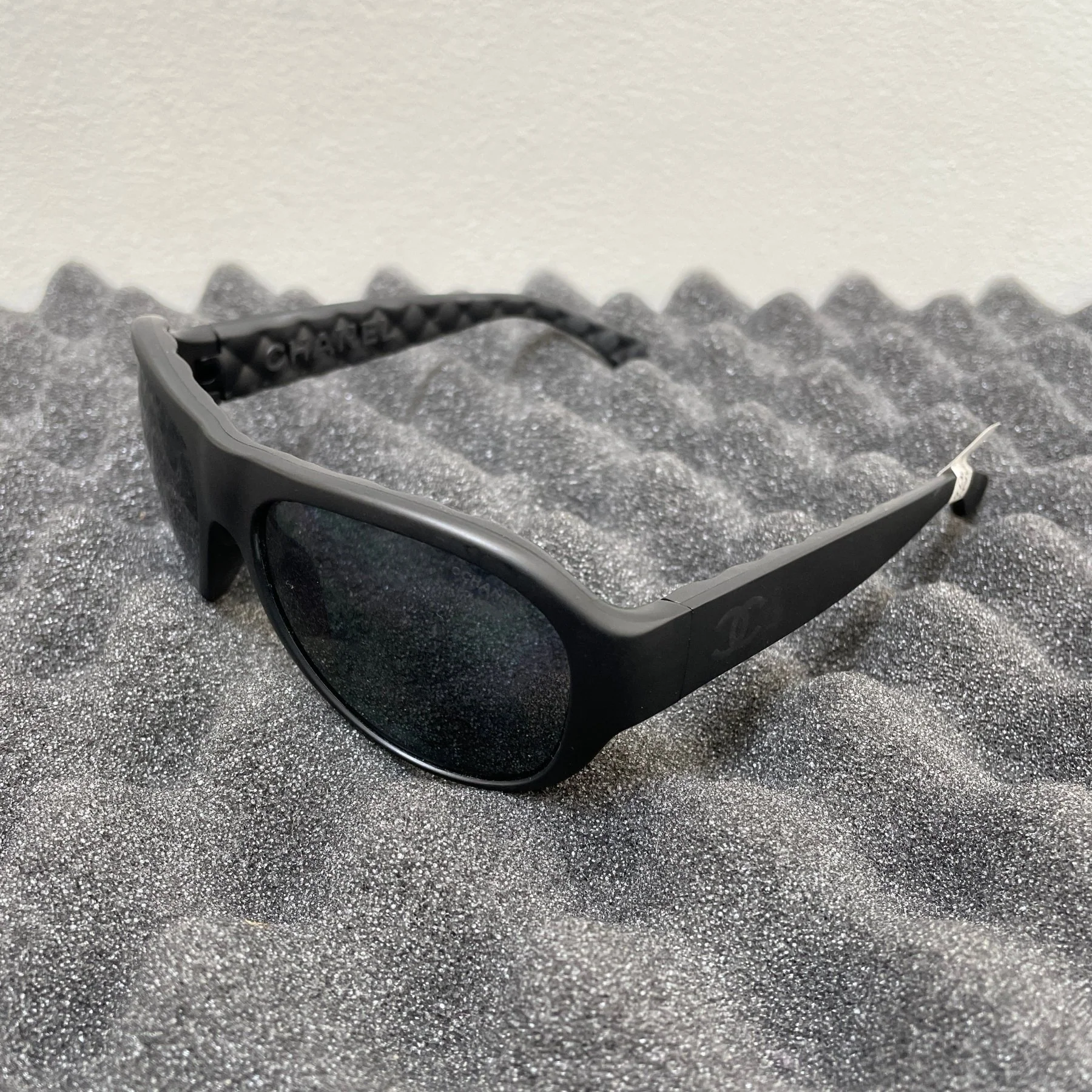 Chanel Polarized Matted Sunglasses - Image 3