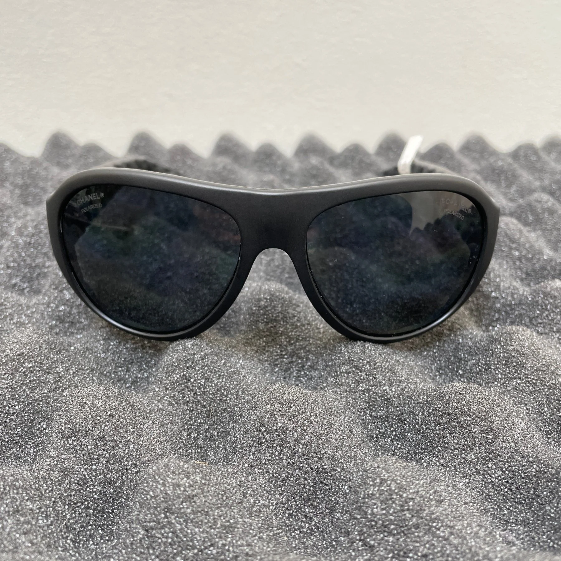 Chanel Polarized Matted Sunglasses - Image 4