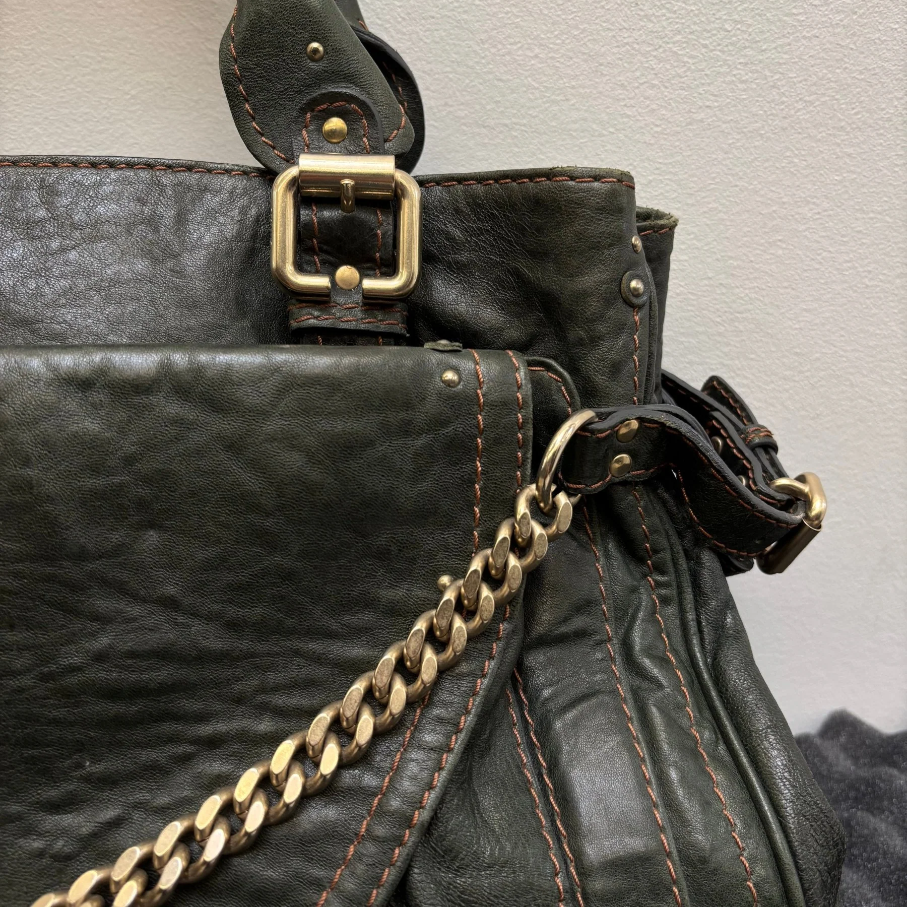 Chloé Paddington Capsule Leather Tote Bag - Image 3