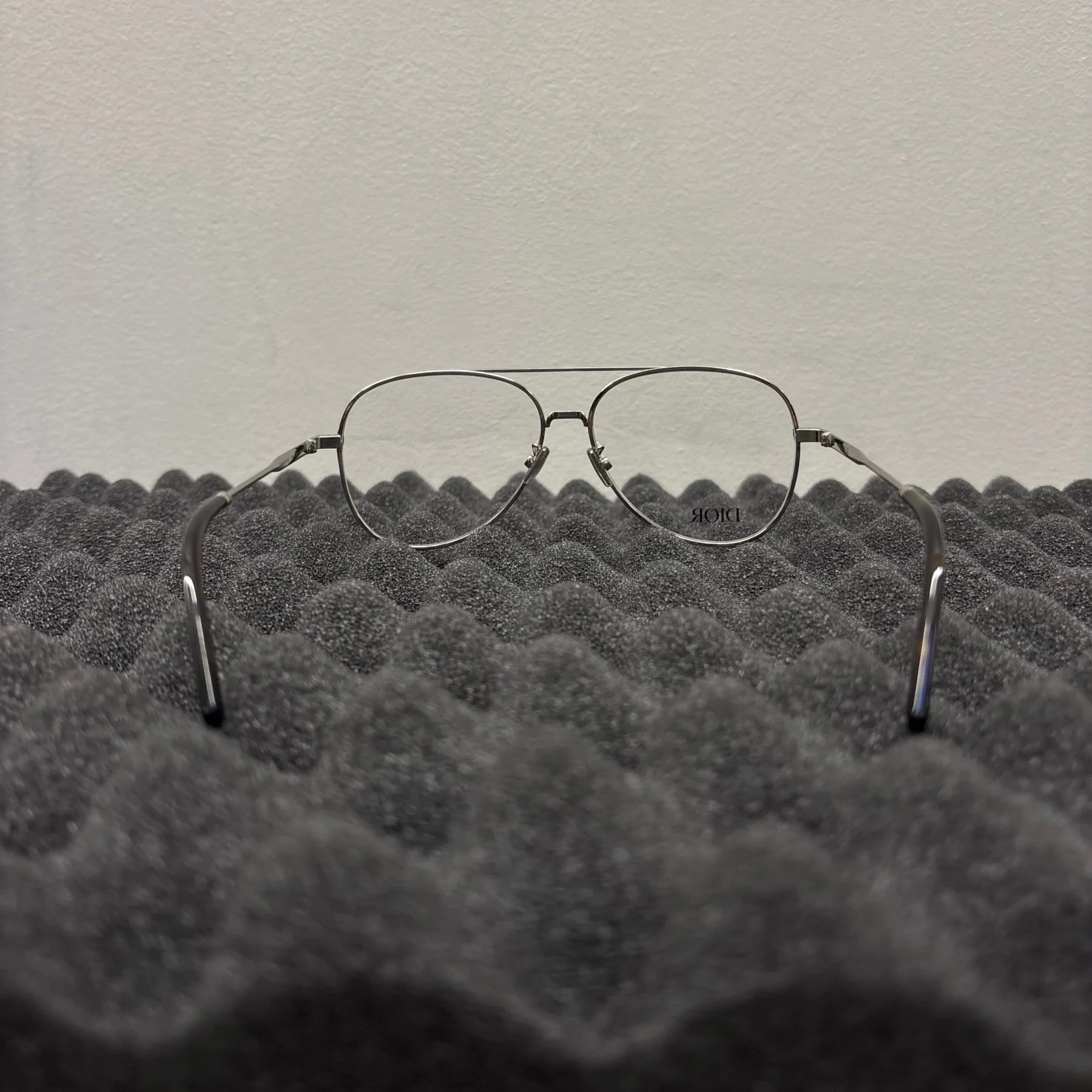 Christian Dior Silver Aviator Optical Glasses - Image 5