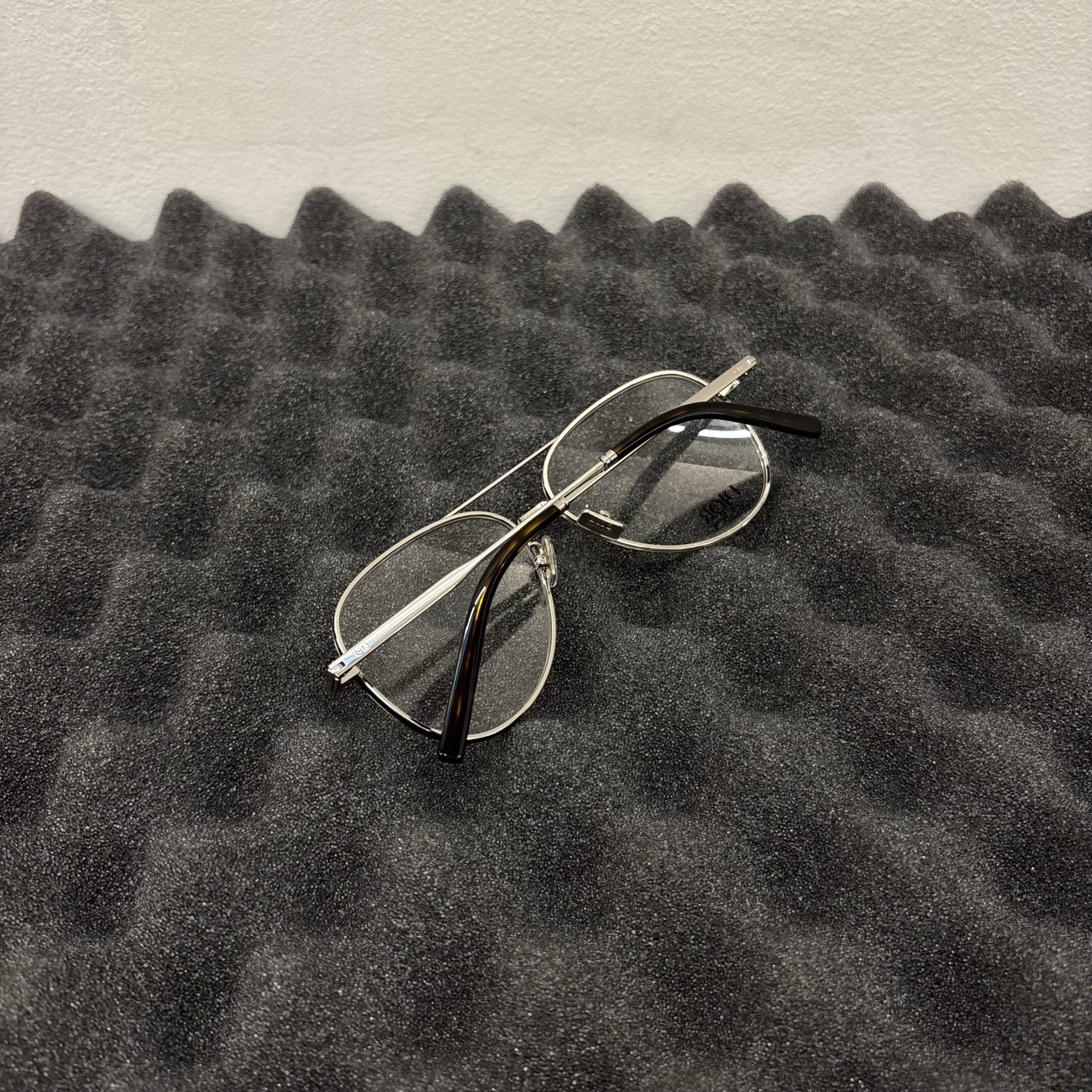 Christian Dior Silver Aviator Optical Glasses - Image 8