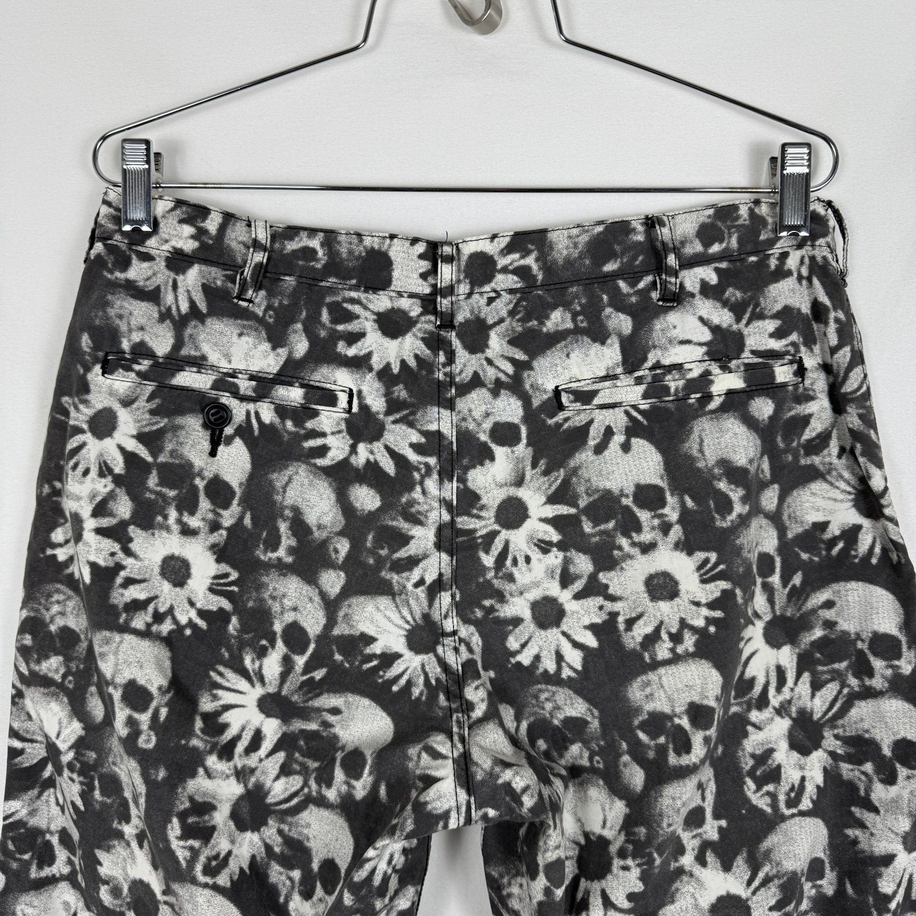 FW11 Comme des Garcons Homme Plus Print Cropped Pants - Image 5