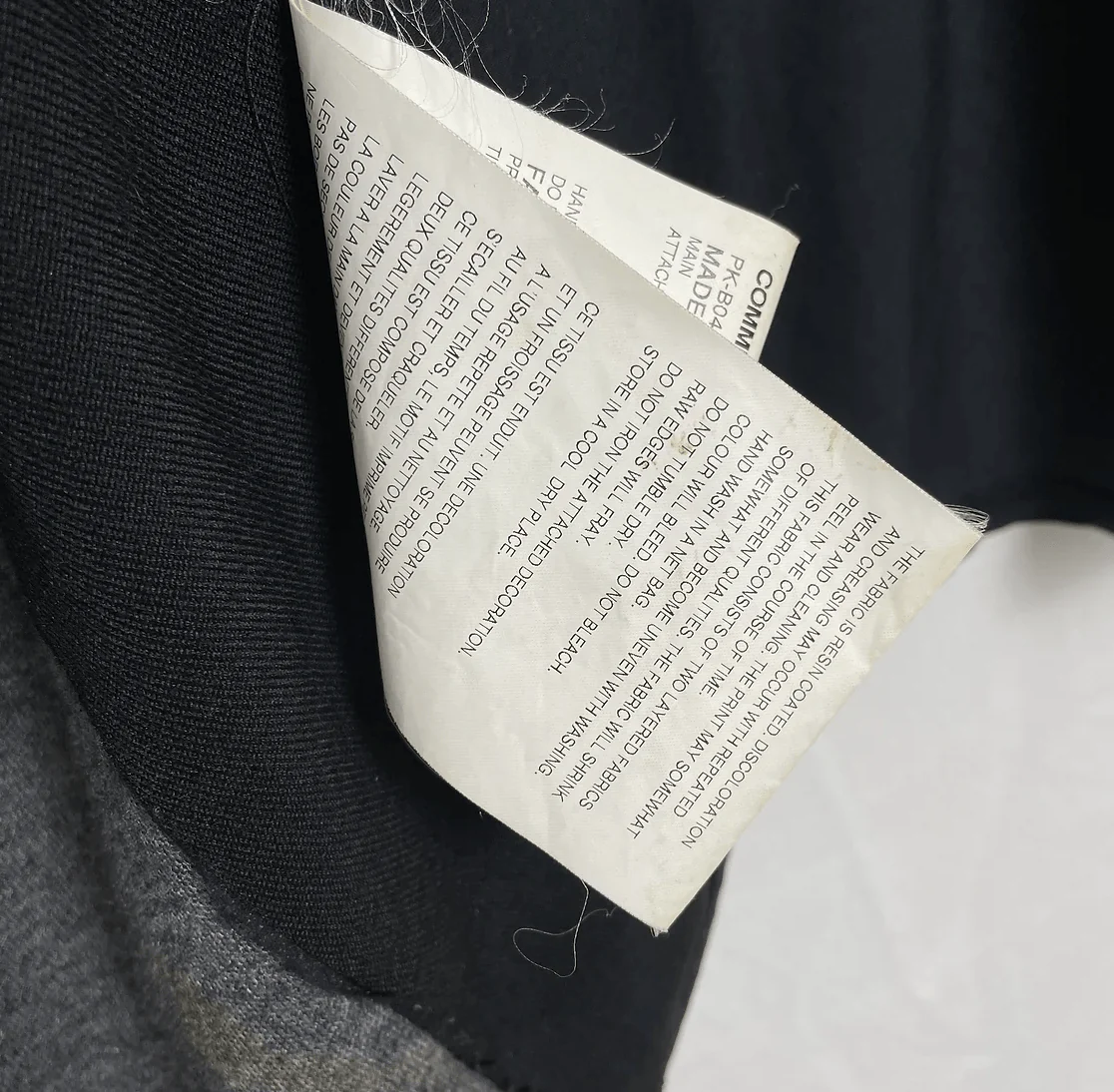 Comme des Garçons Multi Panel Button Up Shirt - Image 5