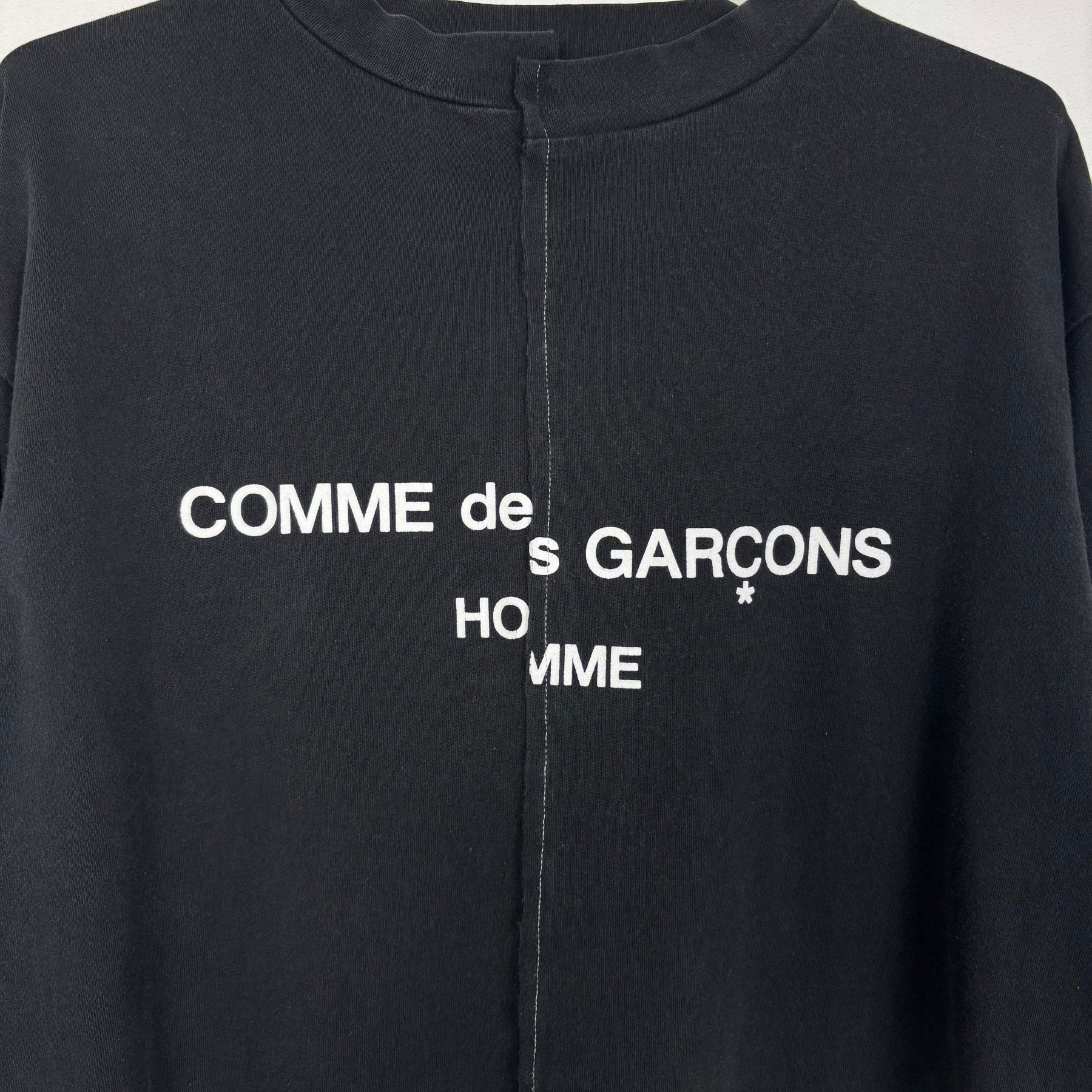 1993 Comme des Garçons Split Logo Shirt - Image 3