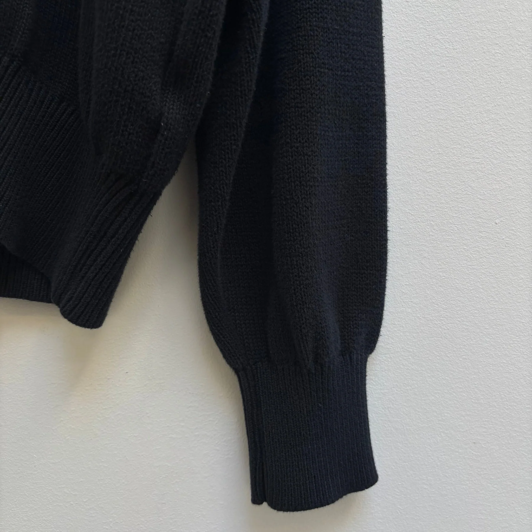 Comme Des Garçons V Neck Knit Sweater - Image 6