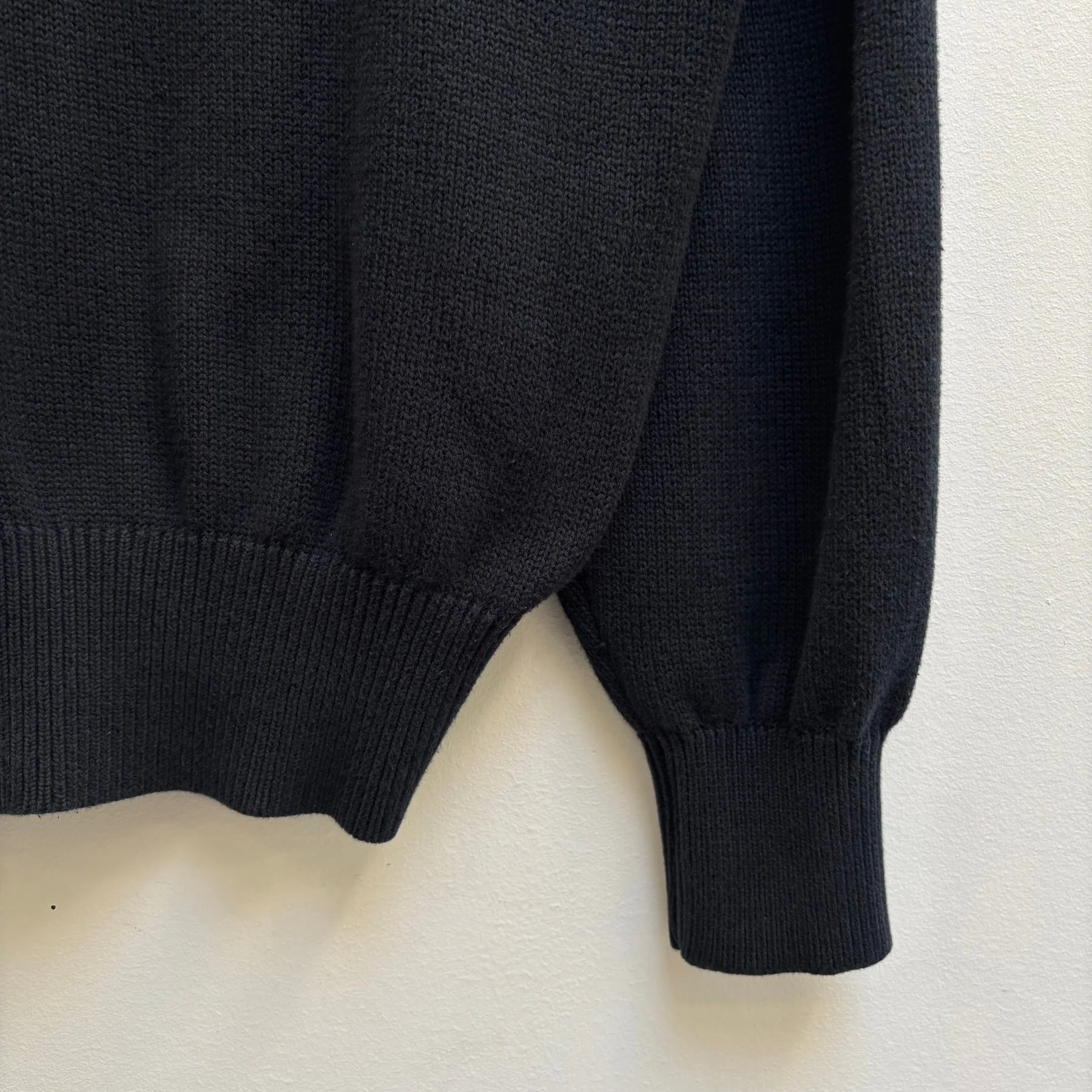 Comme Des Garçons V Neck Knit Sweater - Image 8