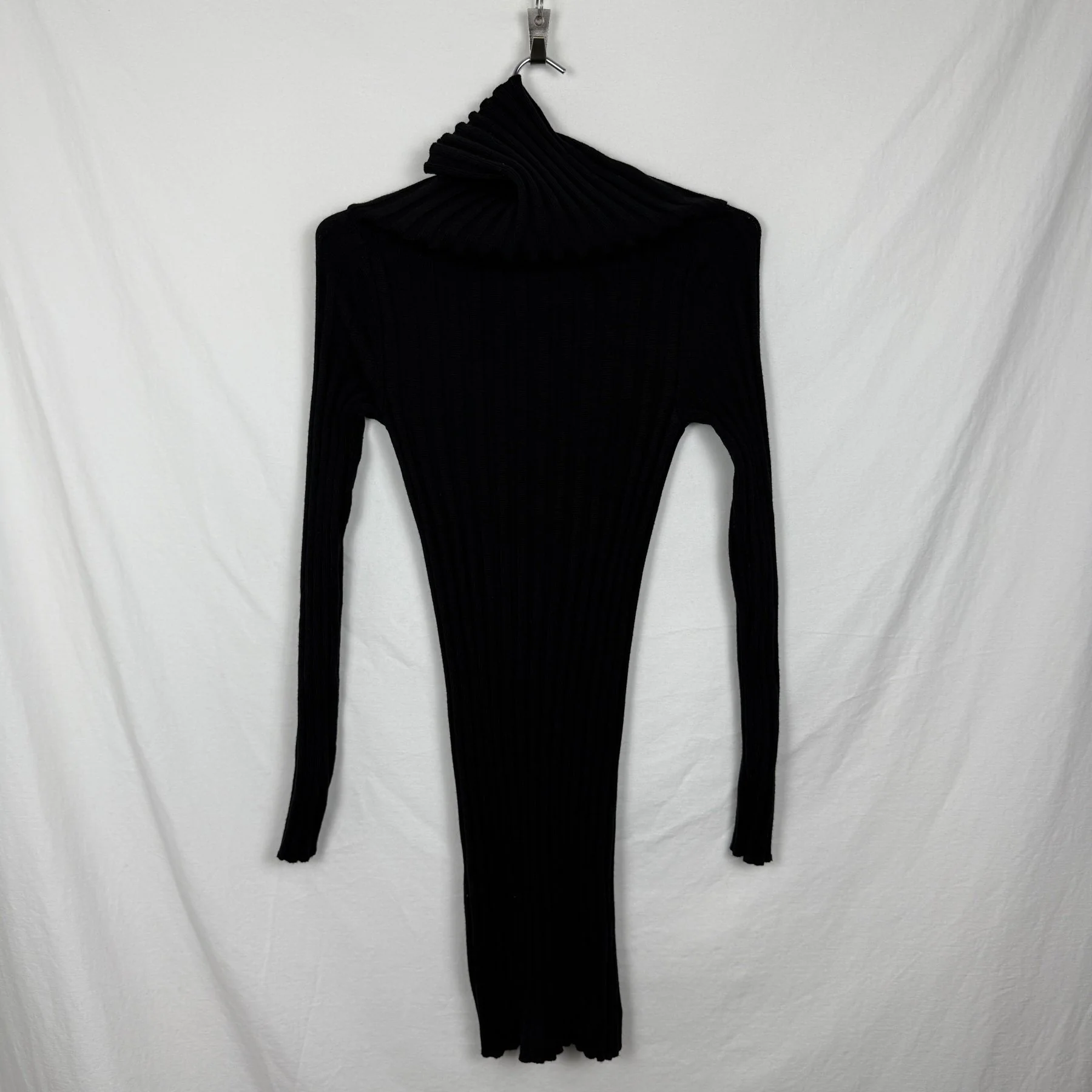 Costume National Rib Knit Zip Dress - Image 10