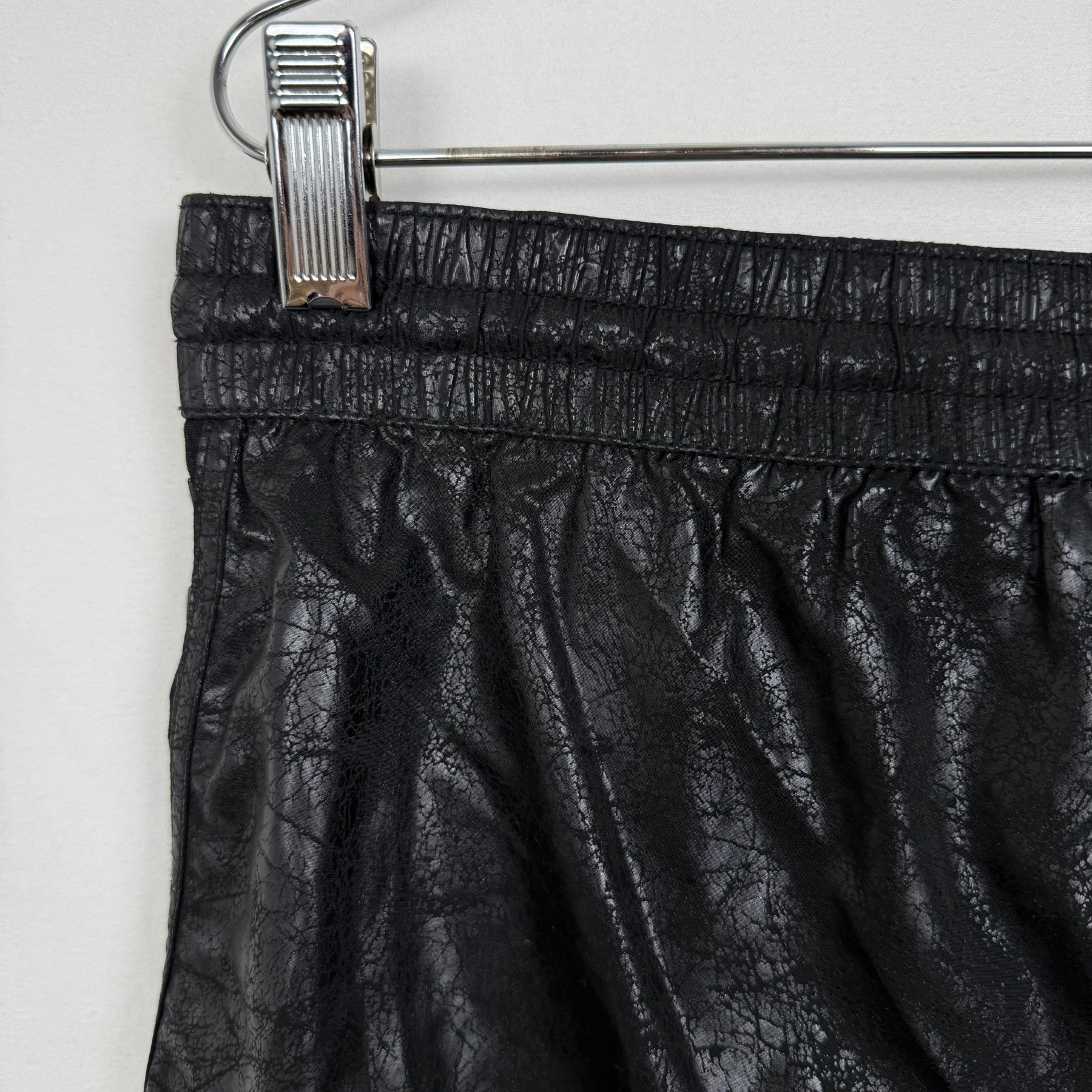 Diesel Pleather Mini Studded Swim Shorts - Image 5