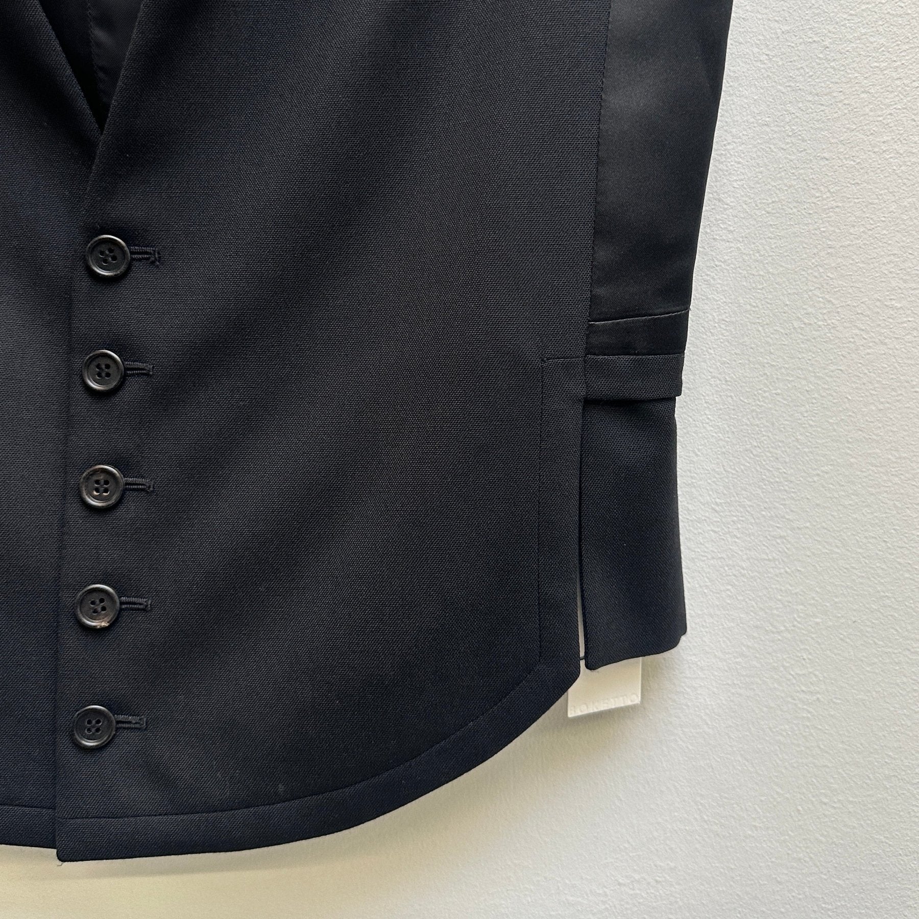 Dior Homme Back Cutout Formal Vest - Image 4
