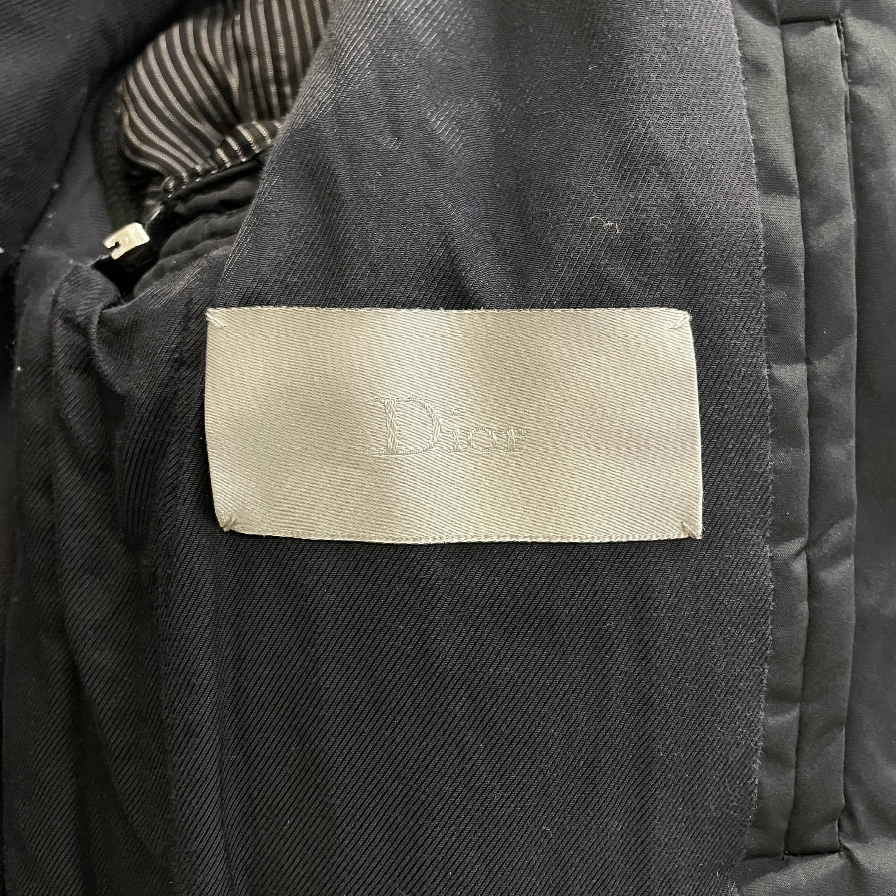 AW08 Dior Homme By Hedi Slimane Bomber Jacket With Snap Gilet - Image 12