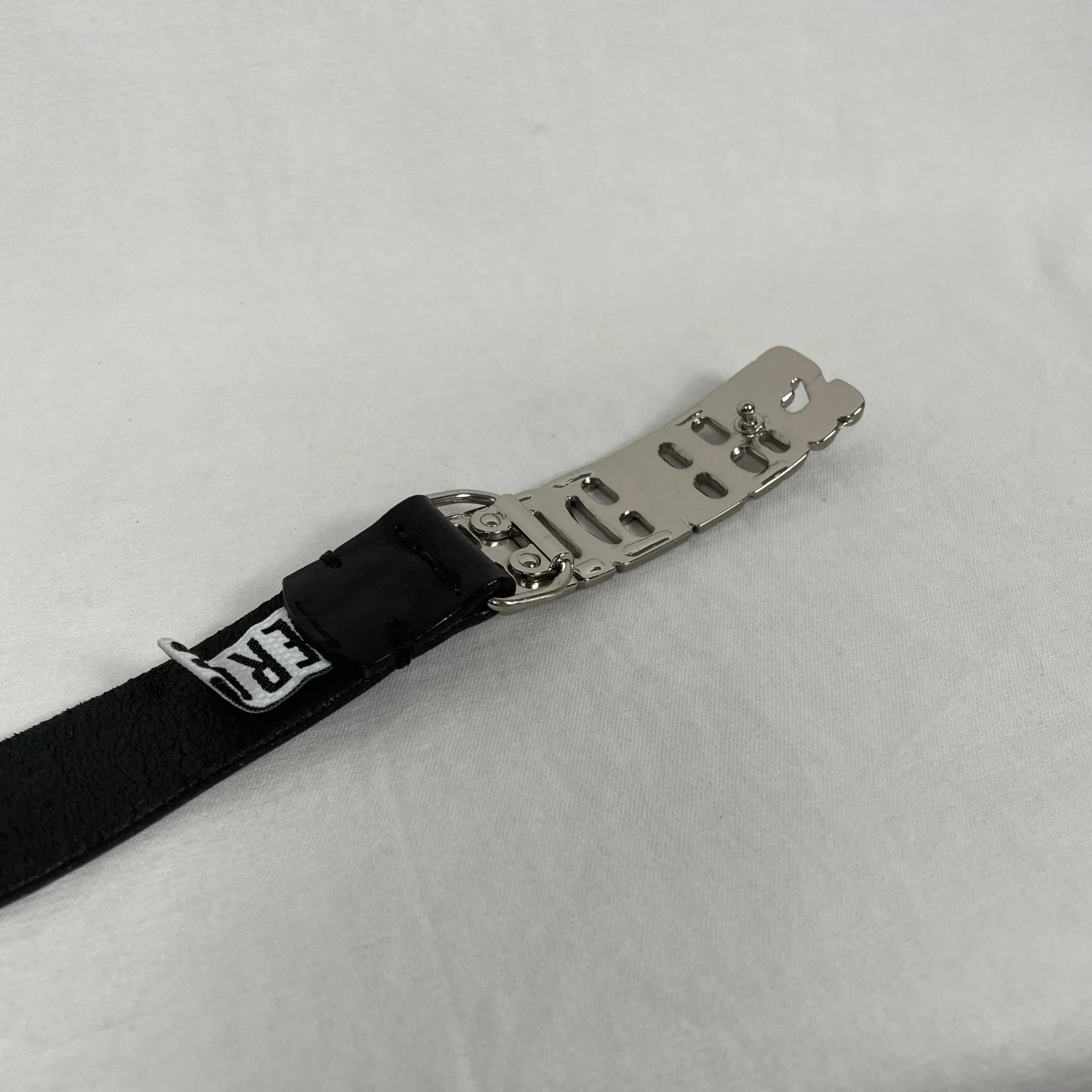 00s Dirk Bikkembergs Buckle Belt - Image 5