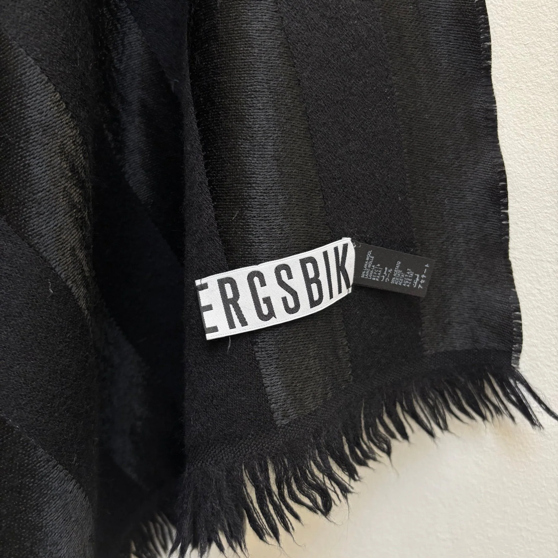 Dirk Bikkembergs Striped Scarf - Image 7