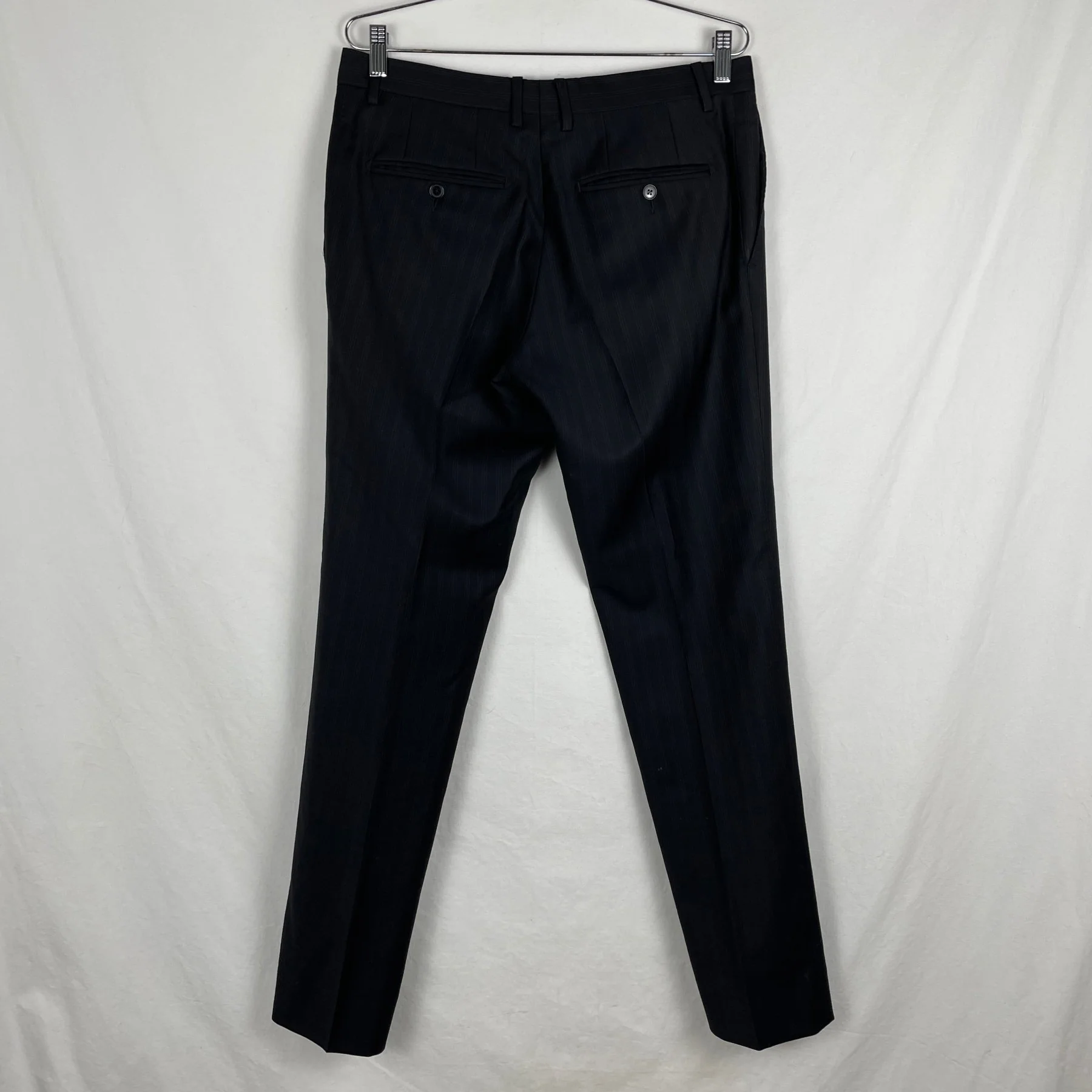 00s Dolce & Gabanna Suit Set Light Grey Pinstripe - Image 12