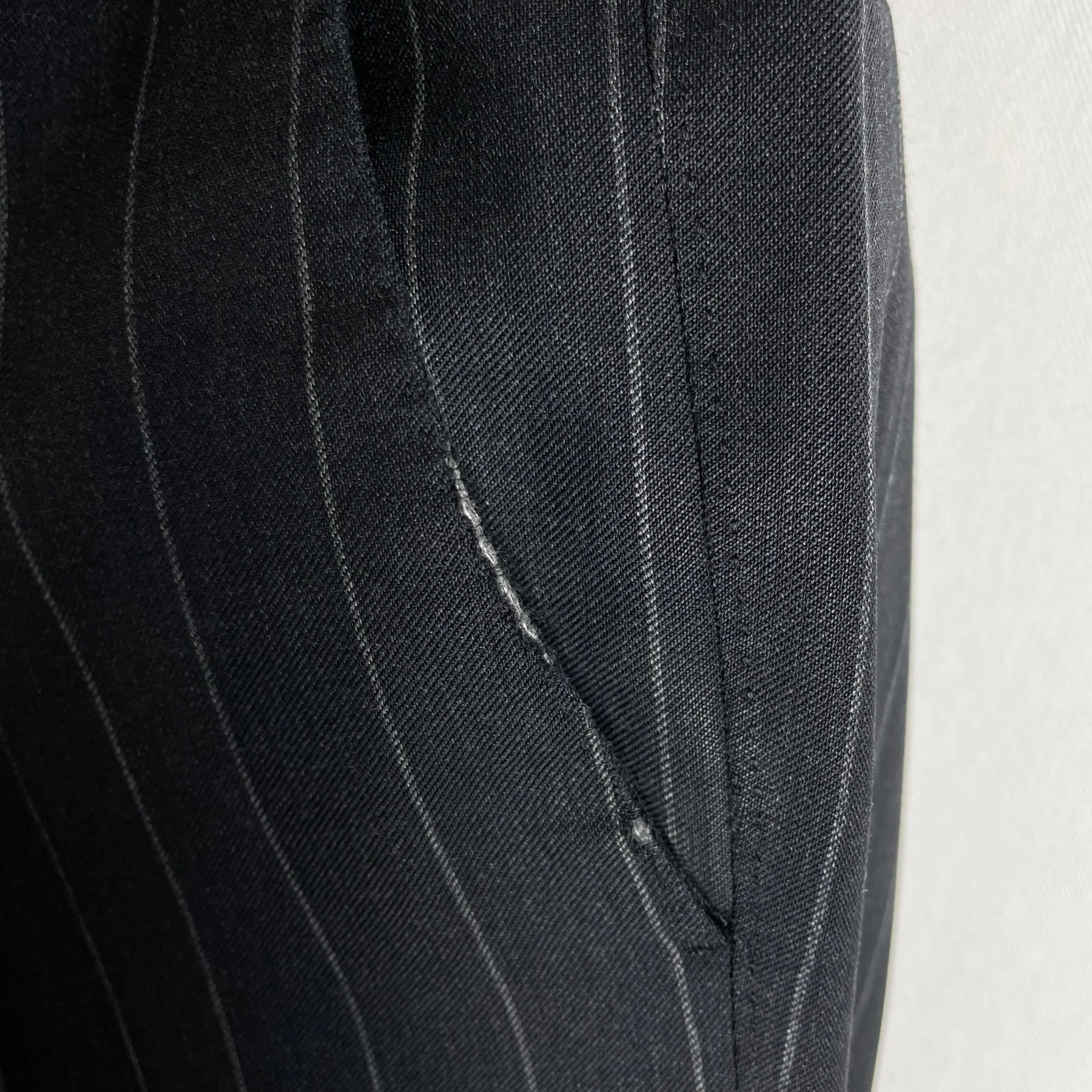 00s Dolce & Gabanna Suit Set Light Grey Pinstripe - Image 16