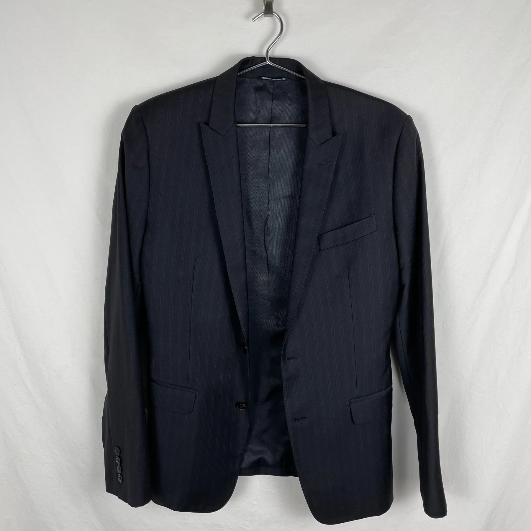 00s Dolce & Gabanna Suit Set Light Grey Pinstripe - Image 6