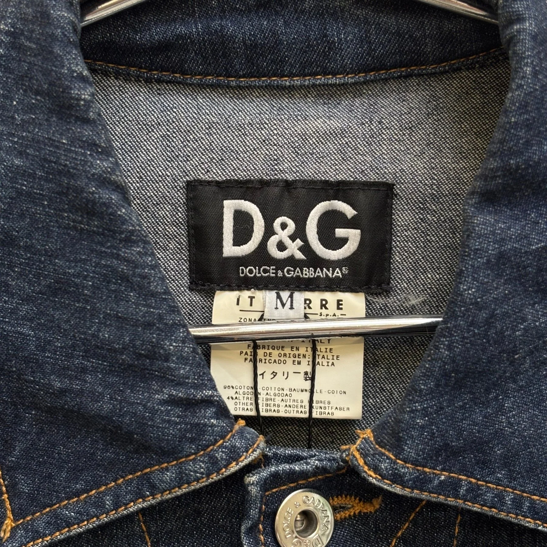 Dolce Gabbana Denim Botton Up Jacket - Image 10
