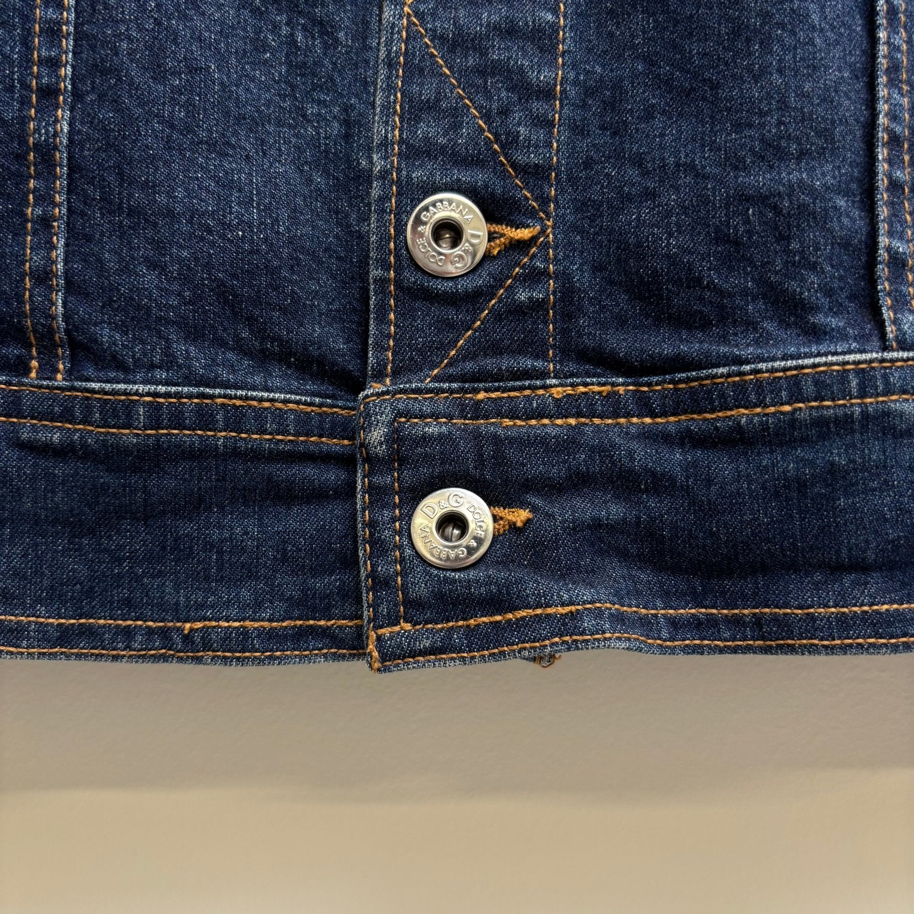 Dolce Gabbana Denim Botton Up Jacket - Image 6