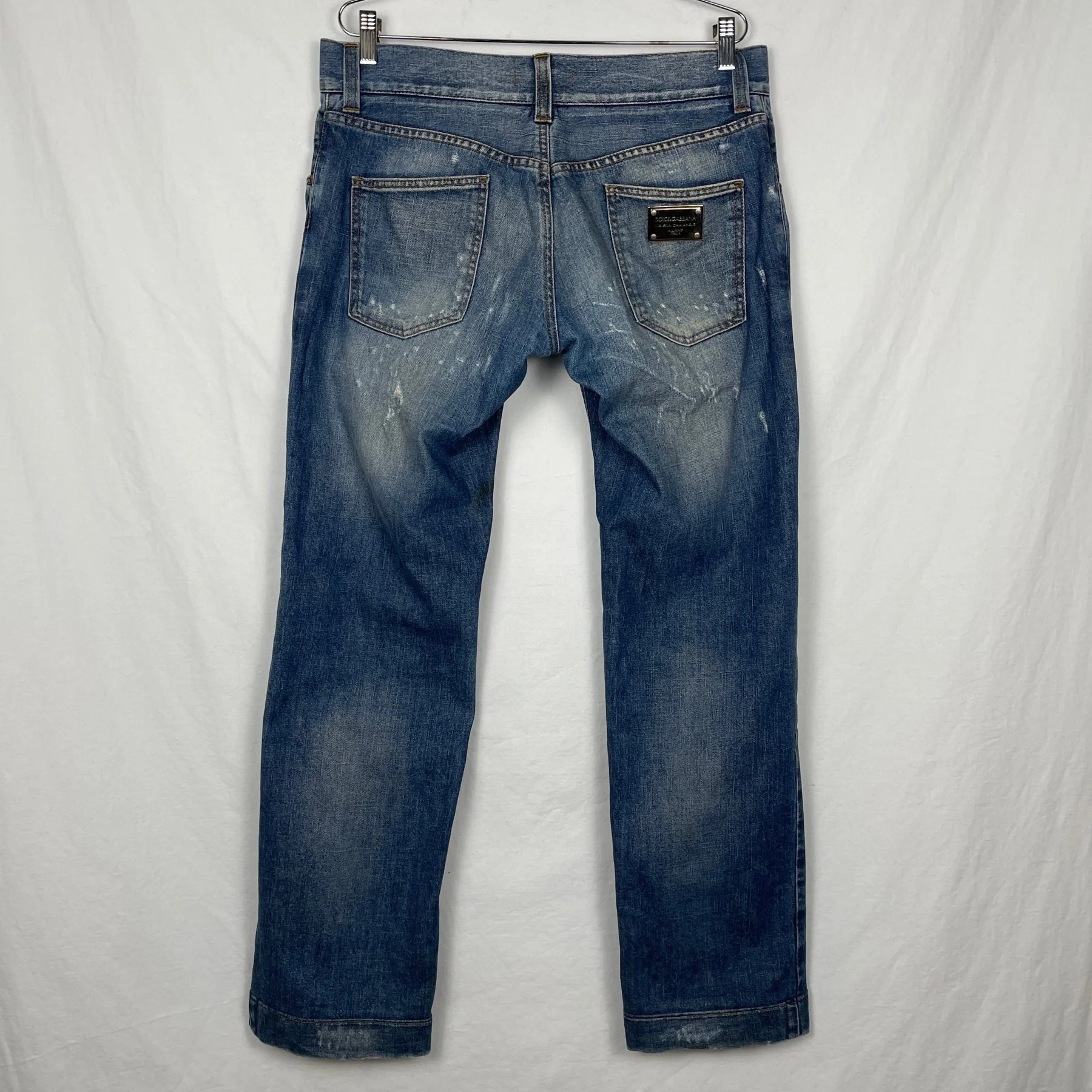 00s Dolce & Gabbana Distressed Jeans - Image 2