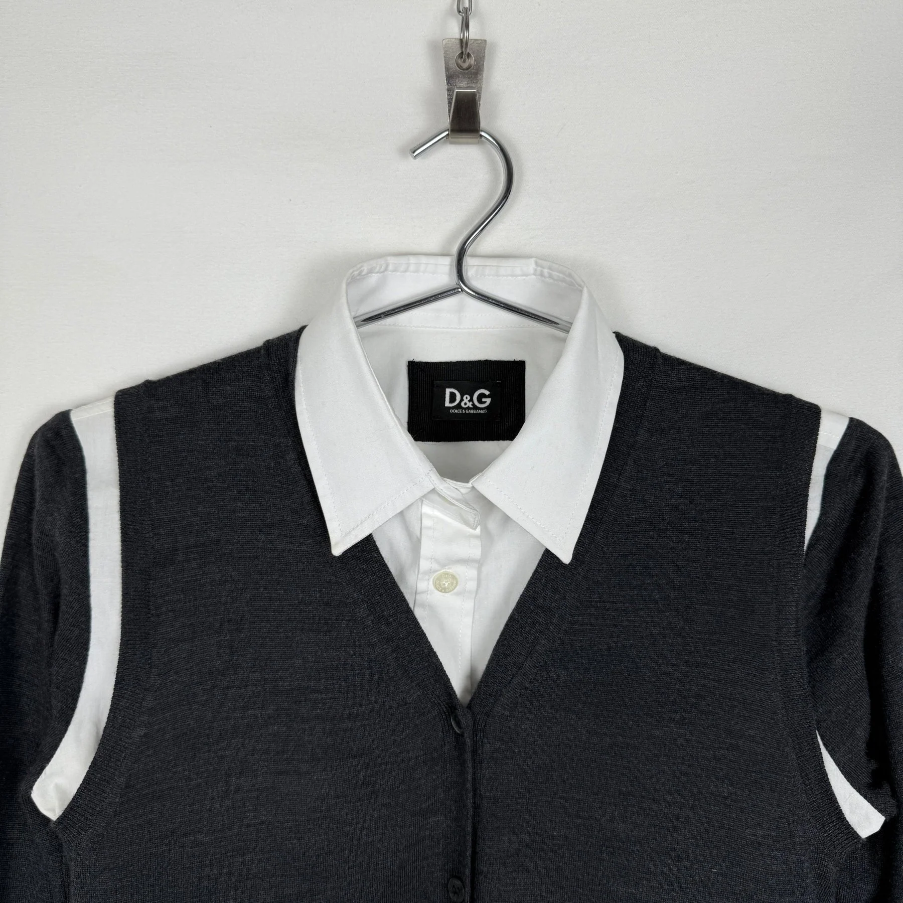 Dolce&Gabbana Hybrid Shirt Cardigan - Image 3