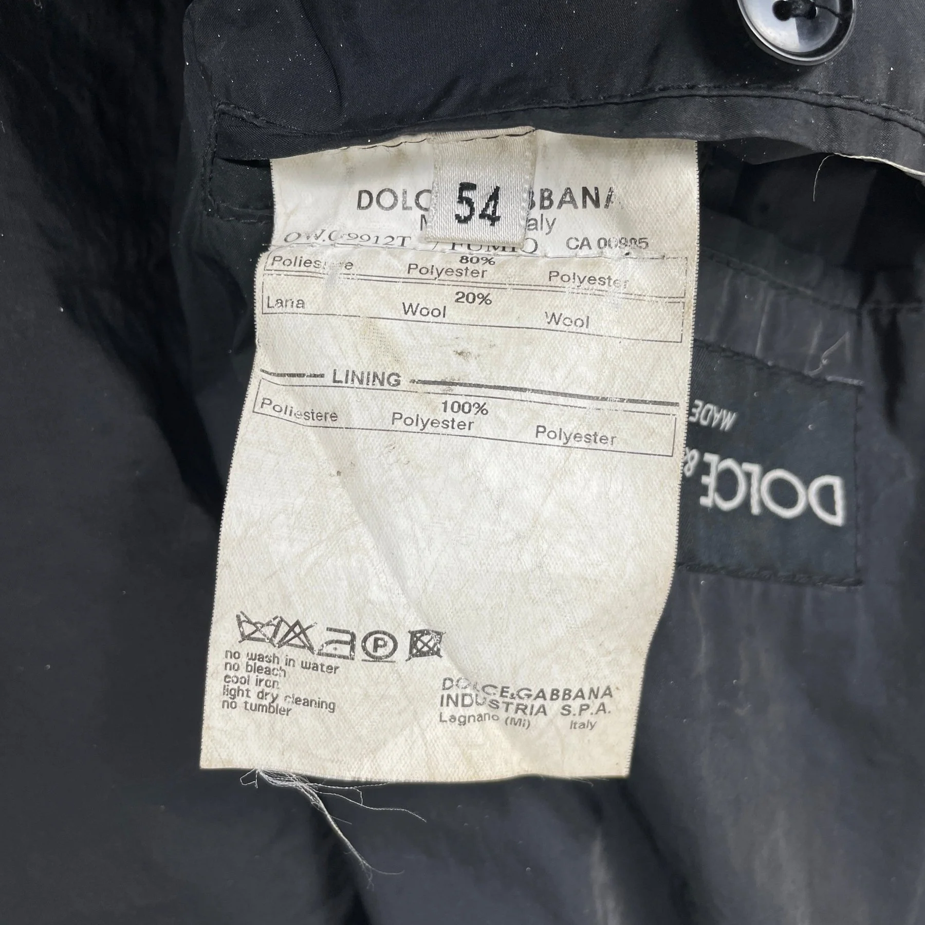 00s Dolce & Gabbana Quilted Zip Jacket - Image 10