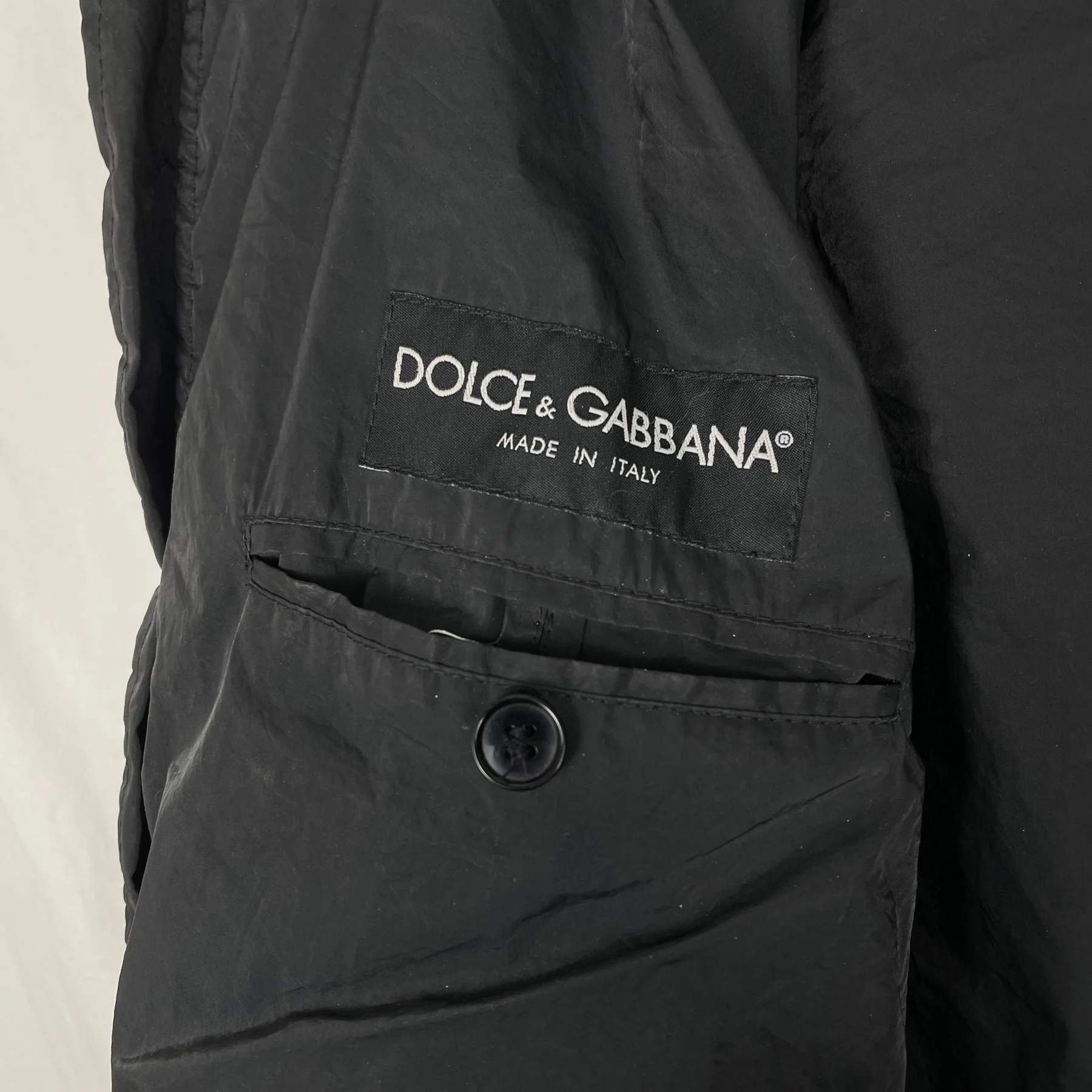 00s Dolce & Gabbana Quilted Zip Jacket - Image 8