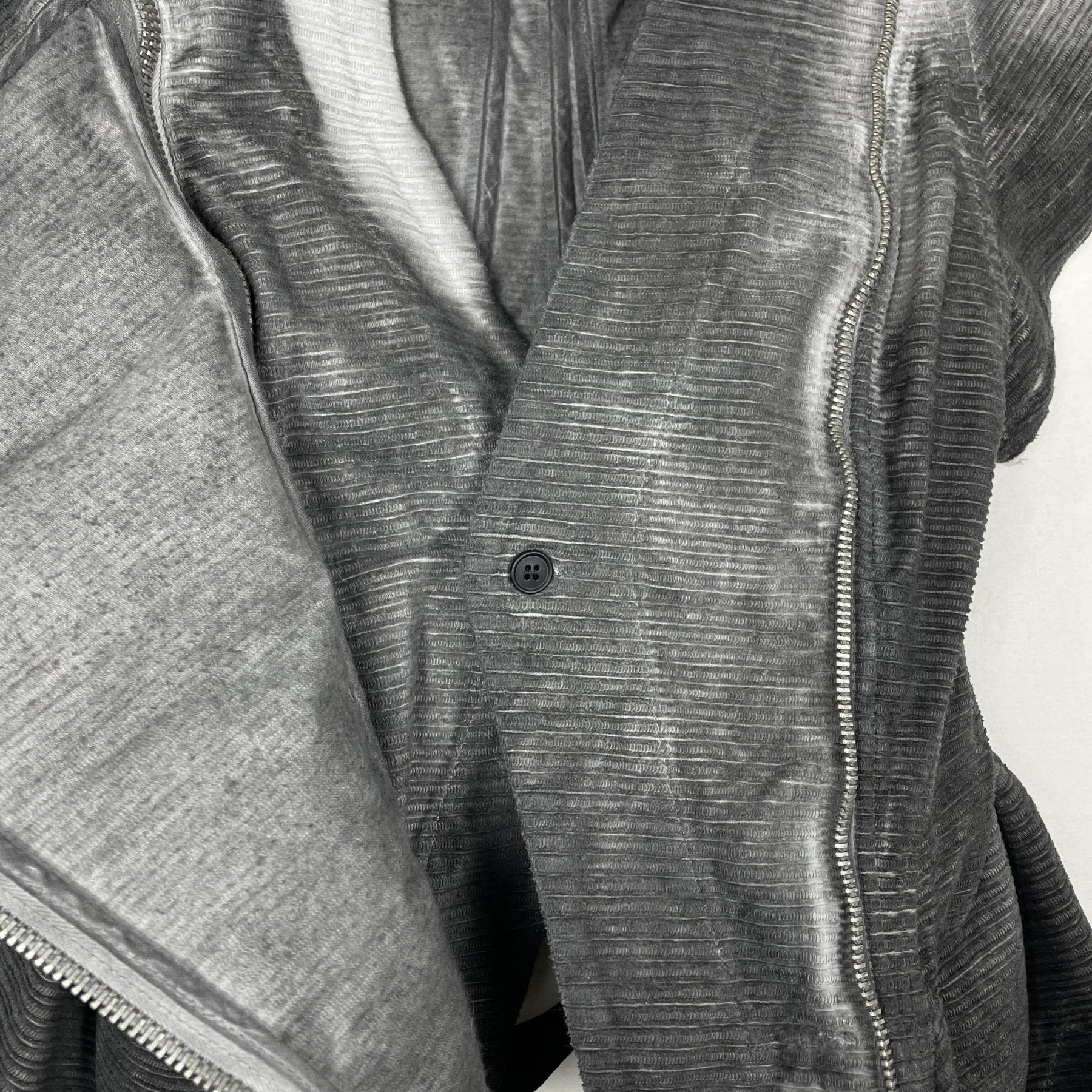 FW08 Rick Owens DRKSHDW  "Stag" Double Zipper Vest - Image 5