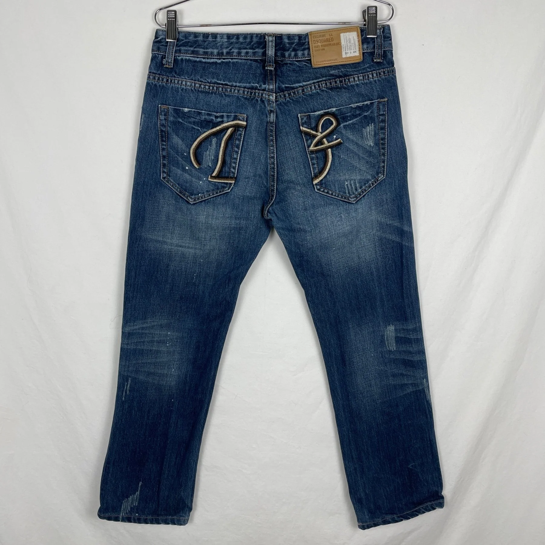 00s Dsquared2 Indigo Jeans - Image 2