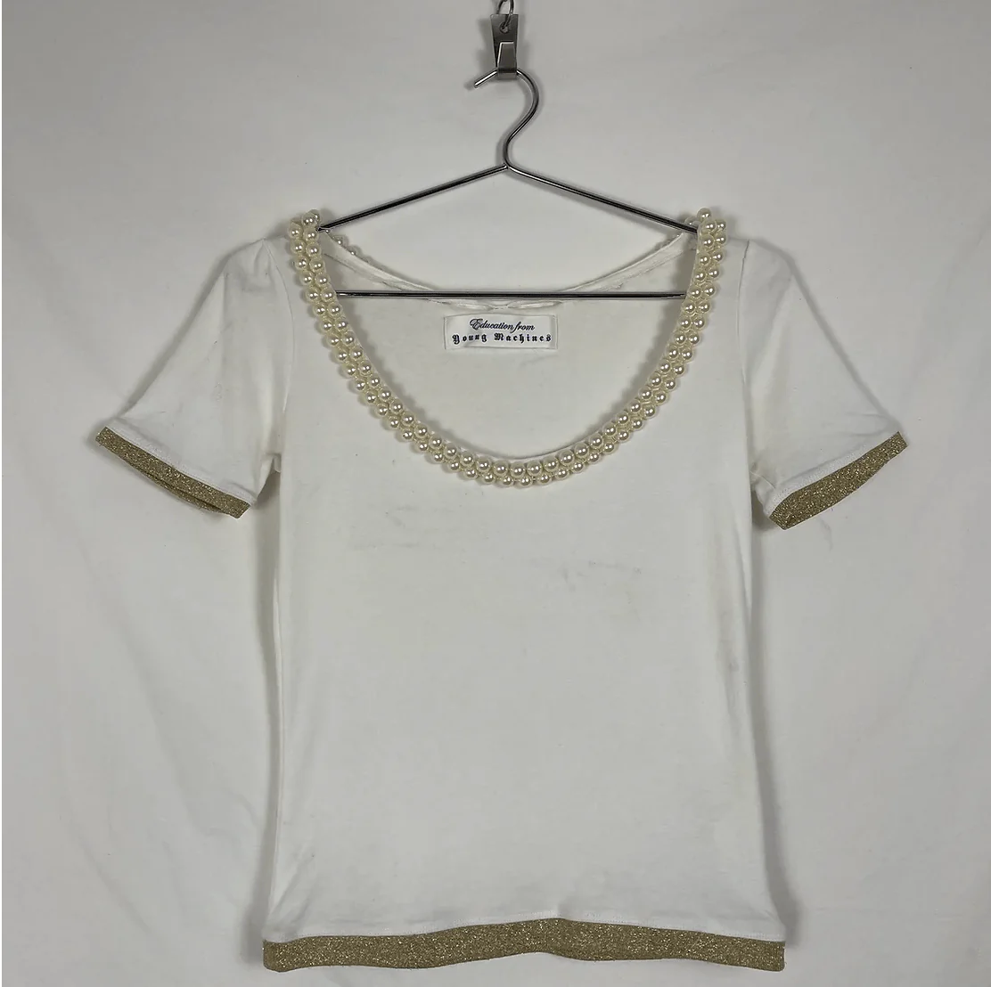 Education From Young Machines Pearl Tshirt