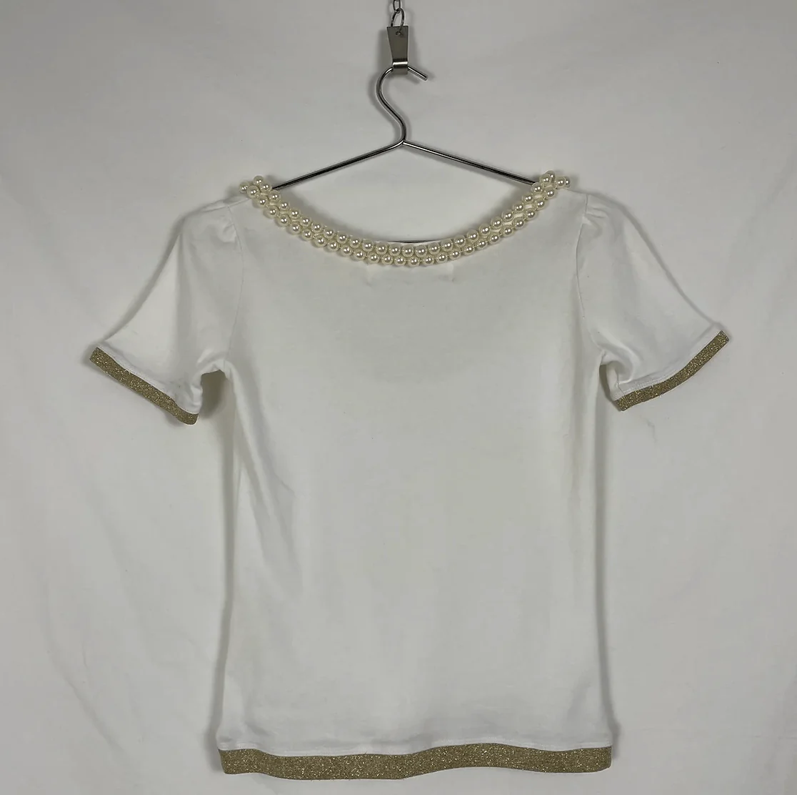 Education From Young Machines Pearl Tshirt - Image 2