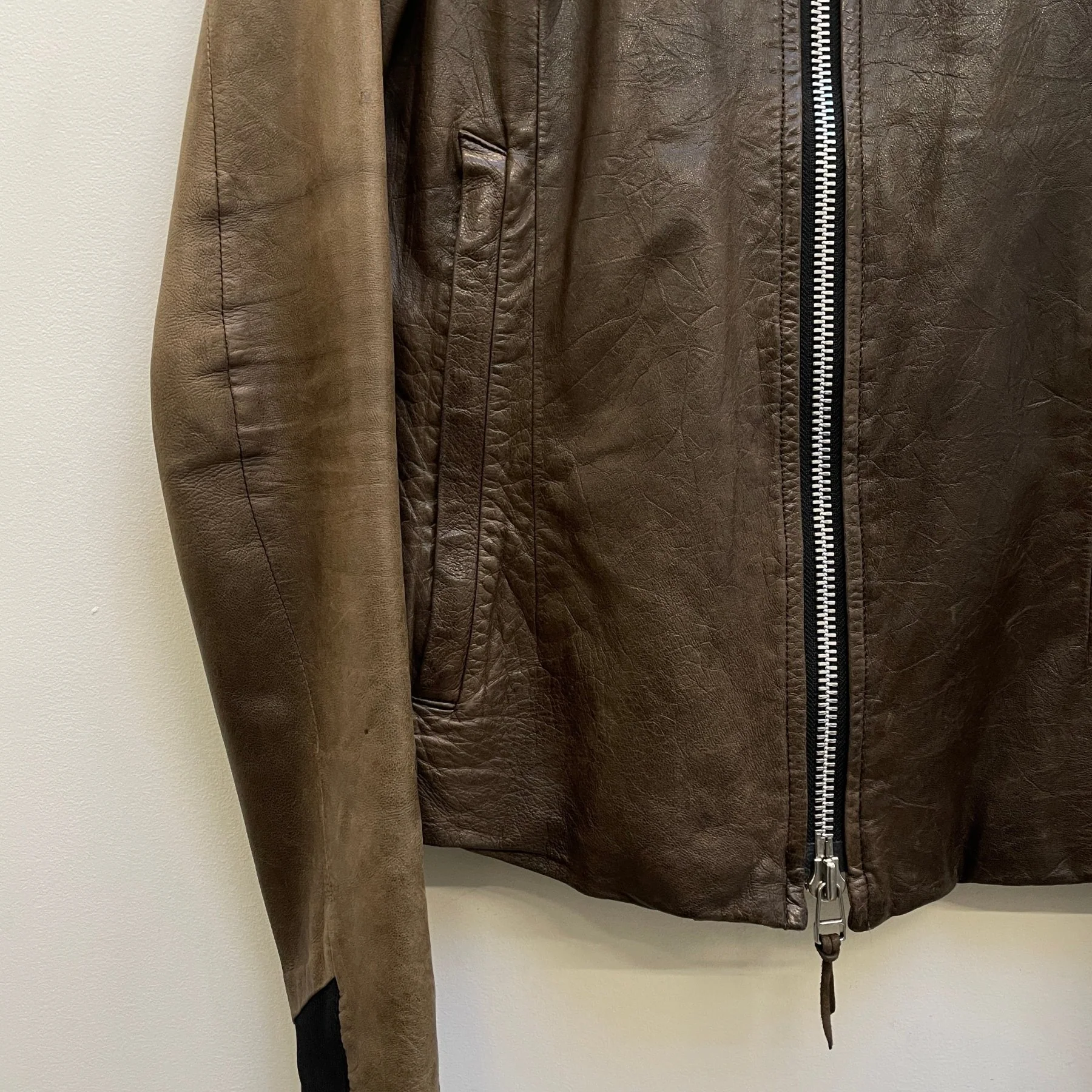 Ekam Sheepskin Rider Jacket - Image 4