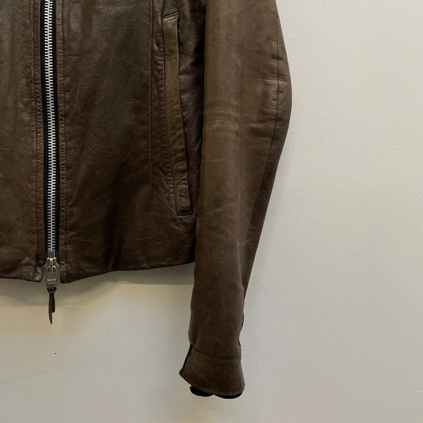 Ekam Sheepskin Rider Jacket - Image 6