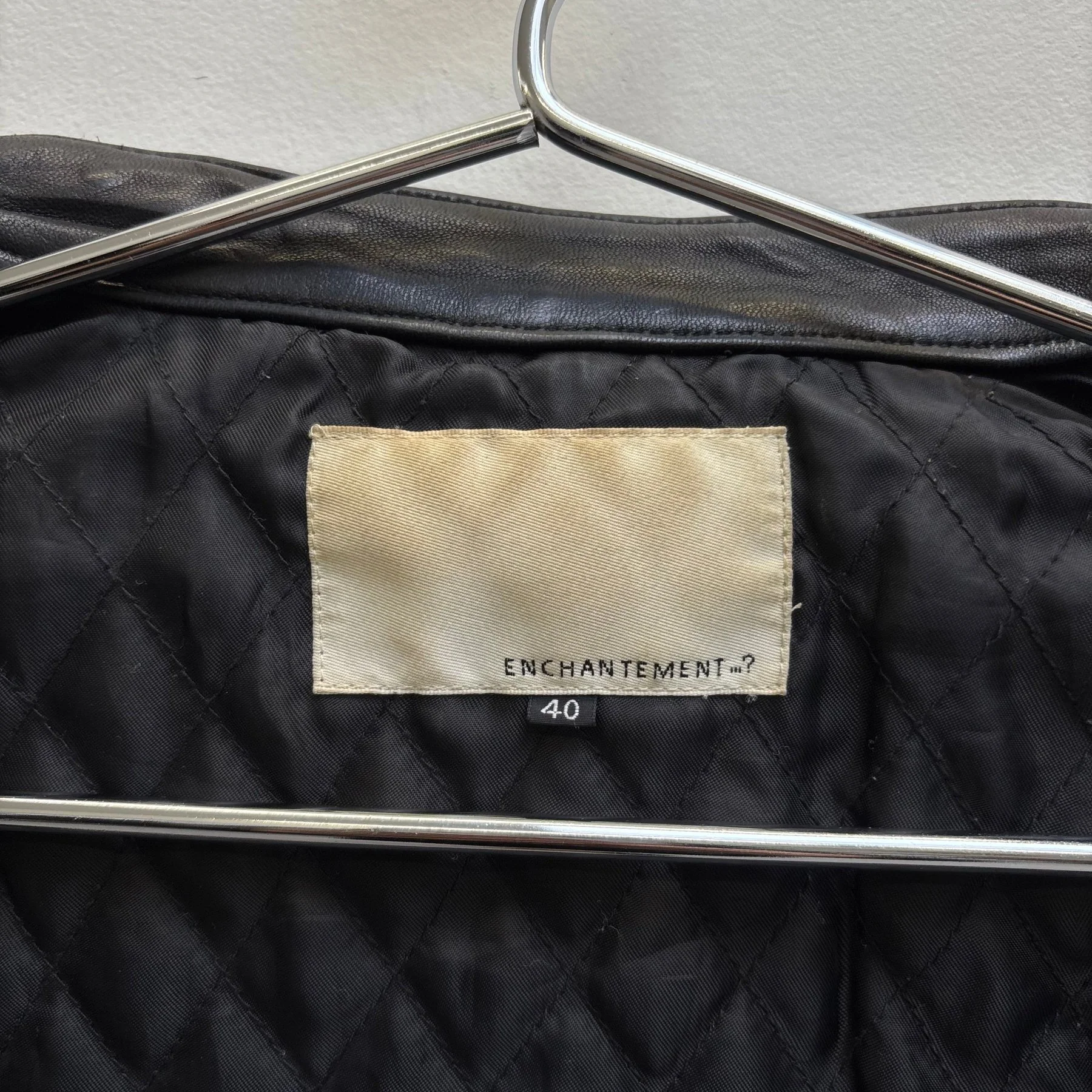 Enchantment…? Cropped Leather Jacket - Image 11