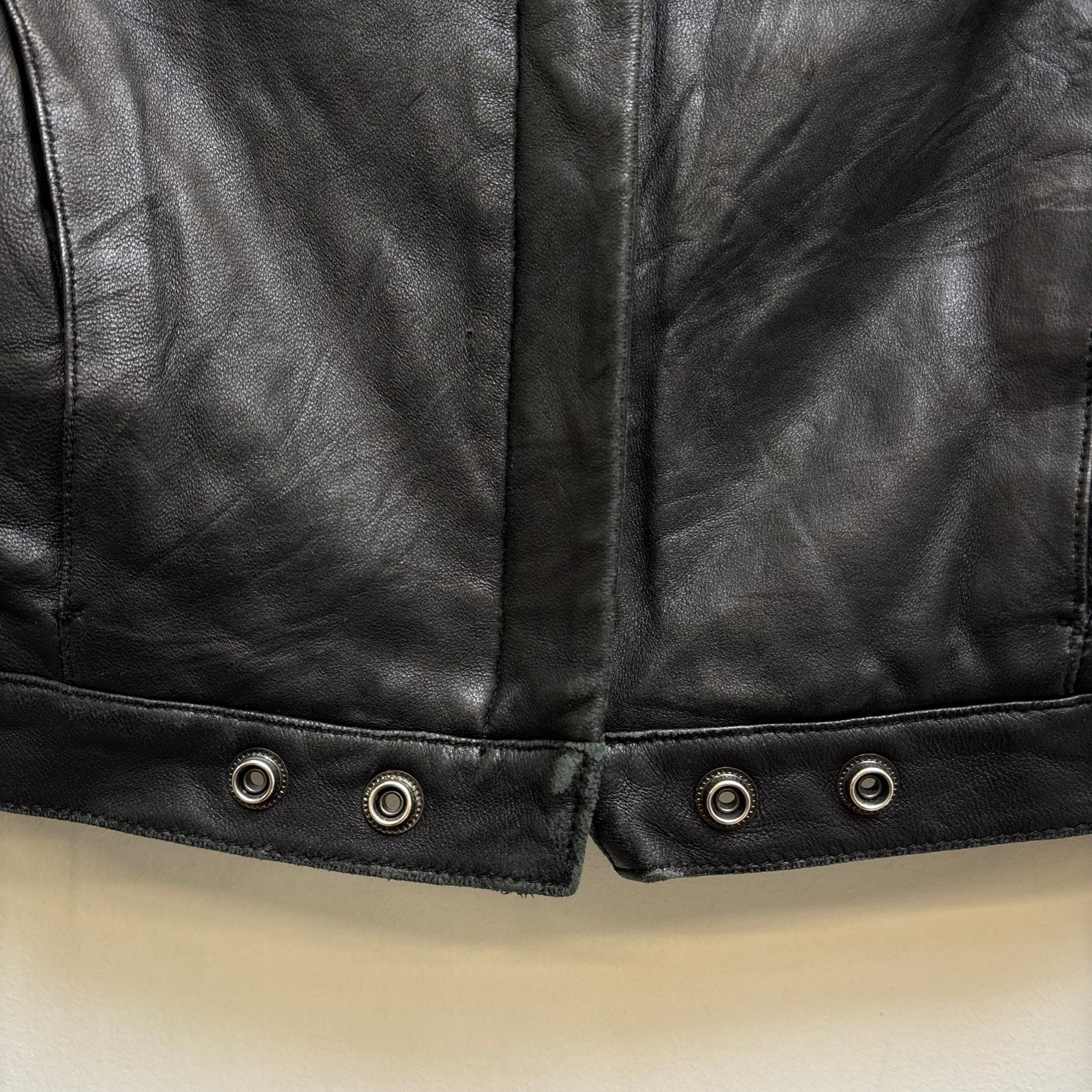 Enchantment…? Cropped Leather Jacket - Image 13