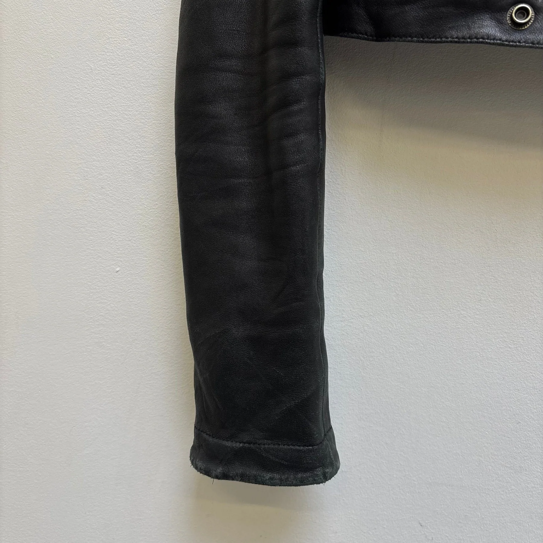 Enchantment…? Cropped Leather Jacket - Image 6