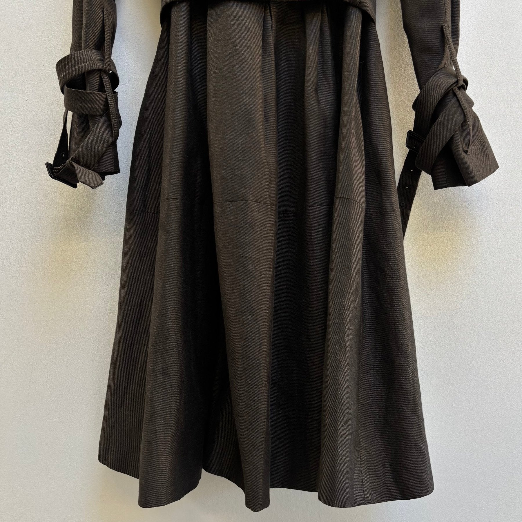 Enchantment Long Tailored Trench Coat - Image 10