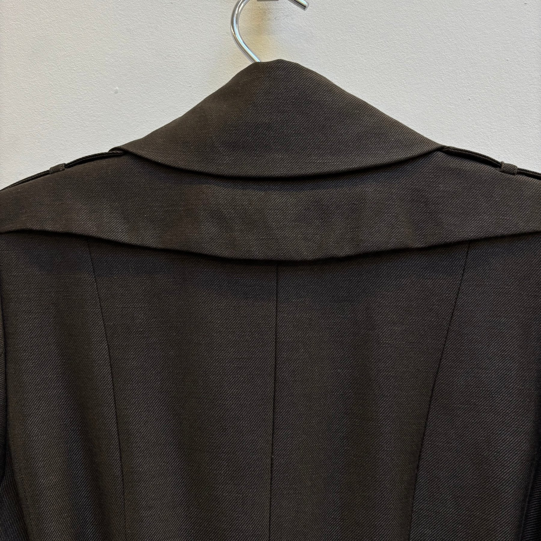 Enchantment Long Tailored Trench Coat - Image 11