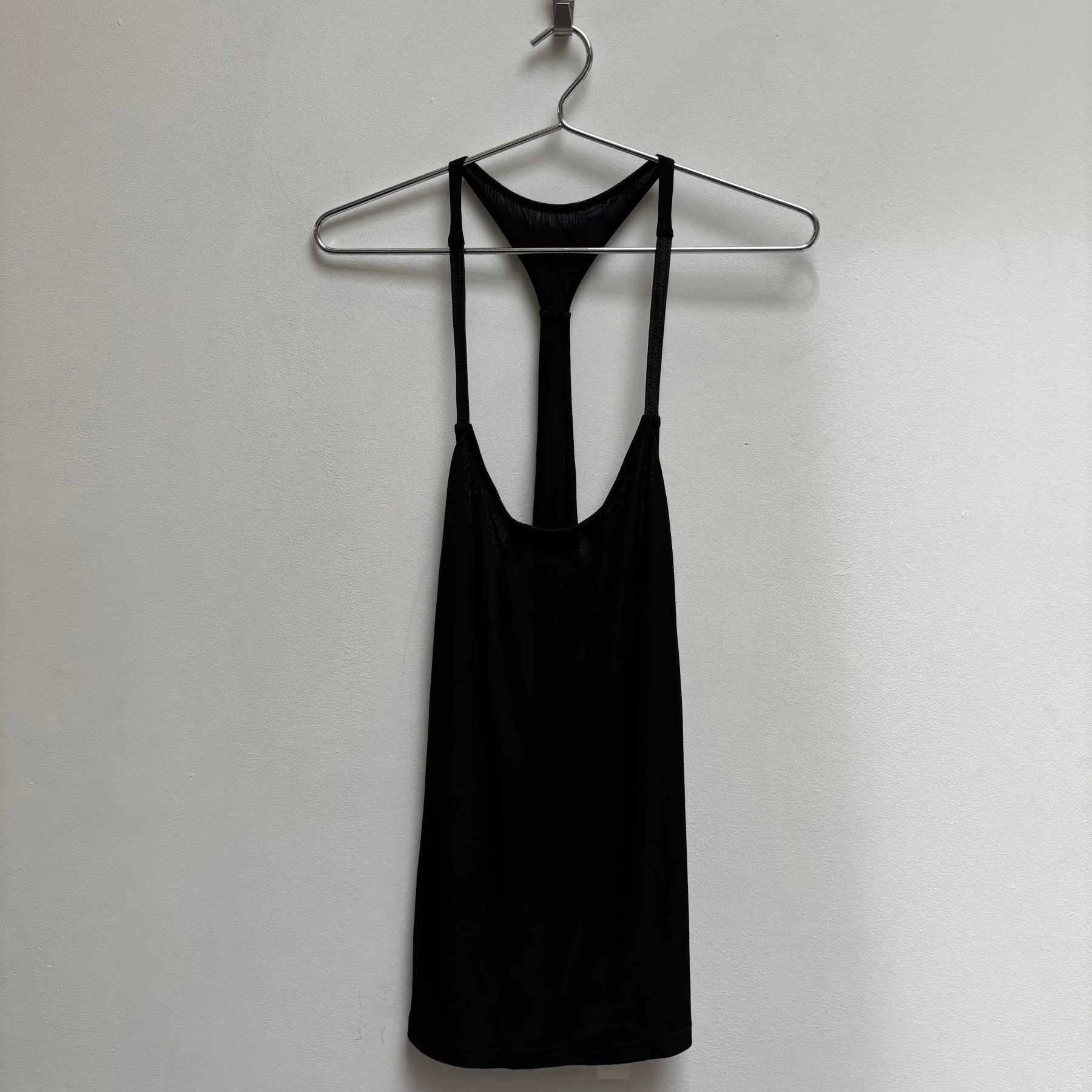Enchantment..? Silk Leather Strap Tank Top