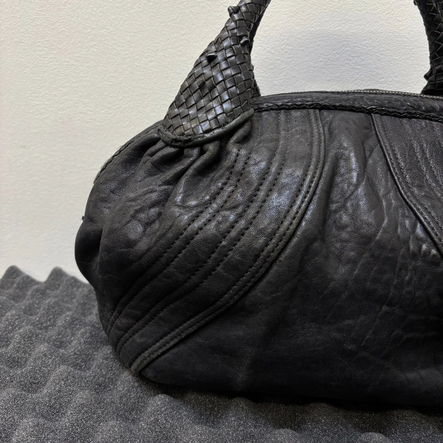 Fendi Mini Leather Cocoon Handbag - Image 3