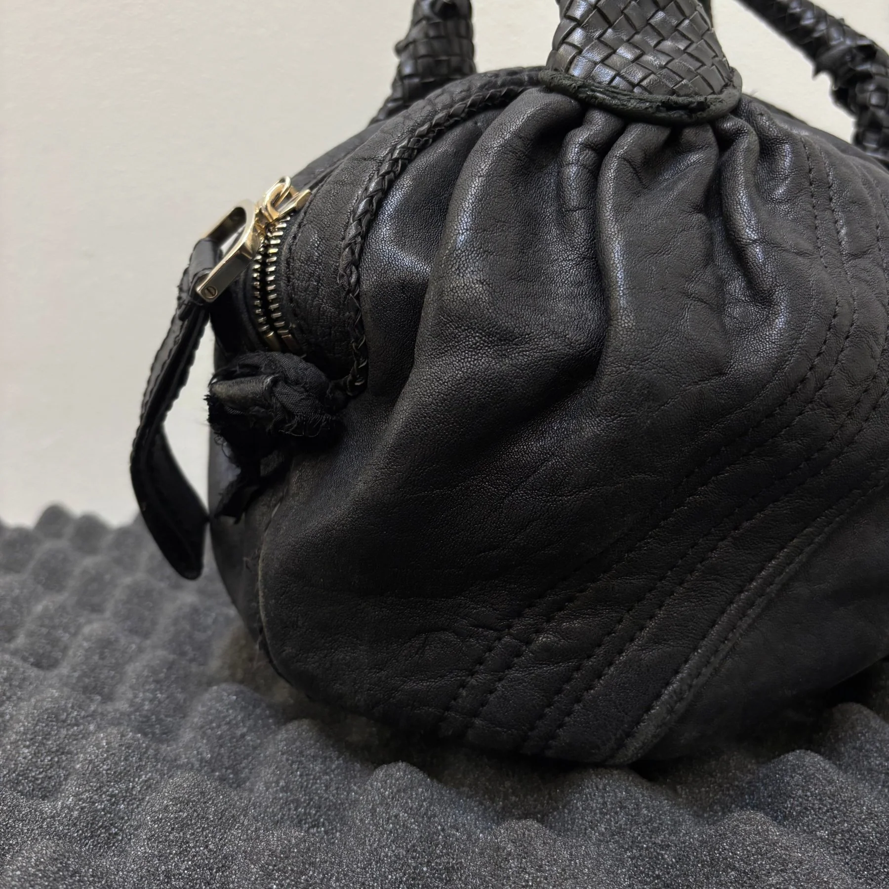 Fendi Mini Leather Cocoon Handbag - Image 6