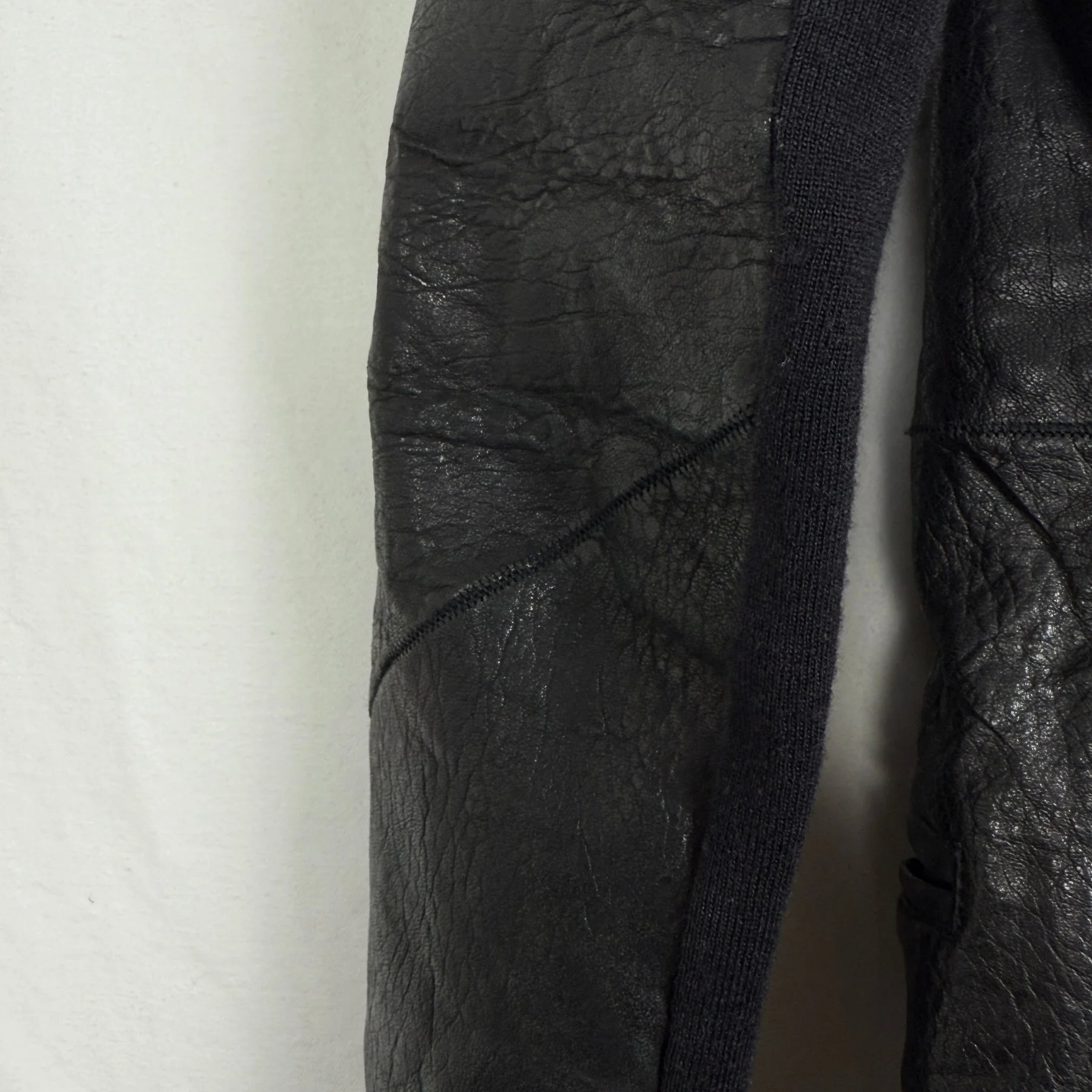 FW01 Rick Owens Button Up Leather Jacket - Image 8