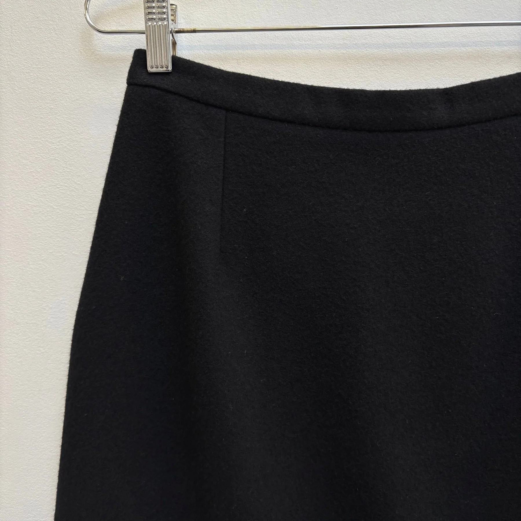 FW03 Balenciaga by Nicolas Ghesquiere Wool Pencil Skirt - Image 3