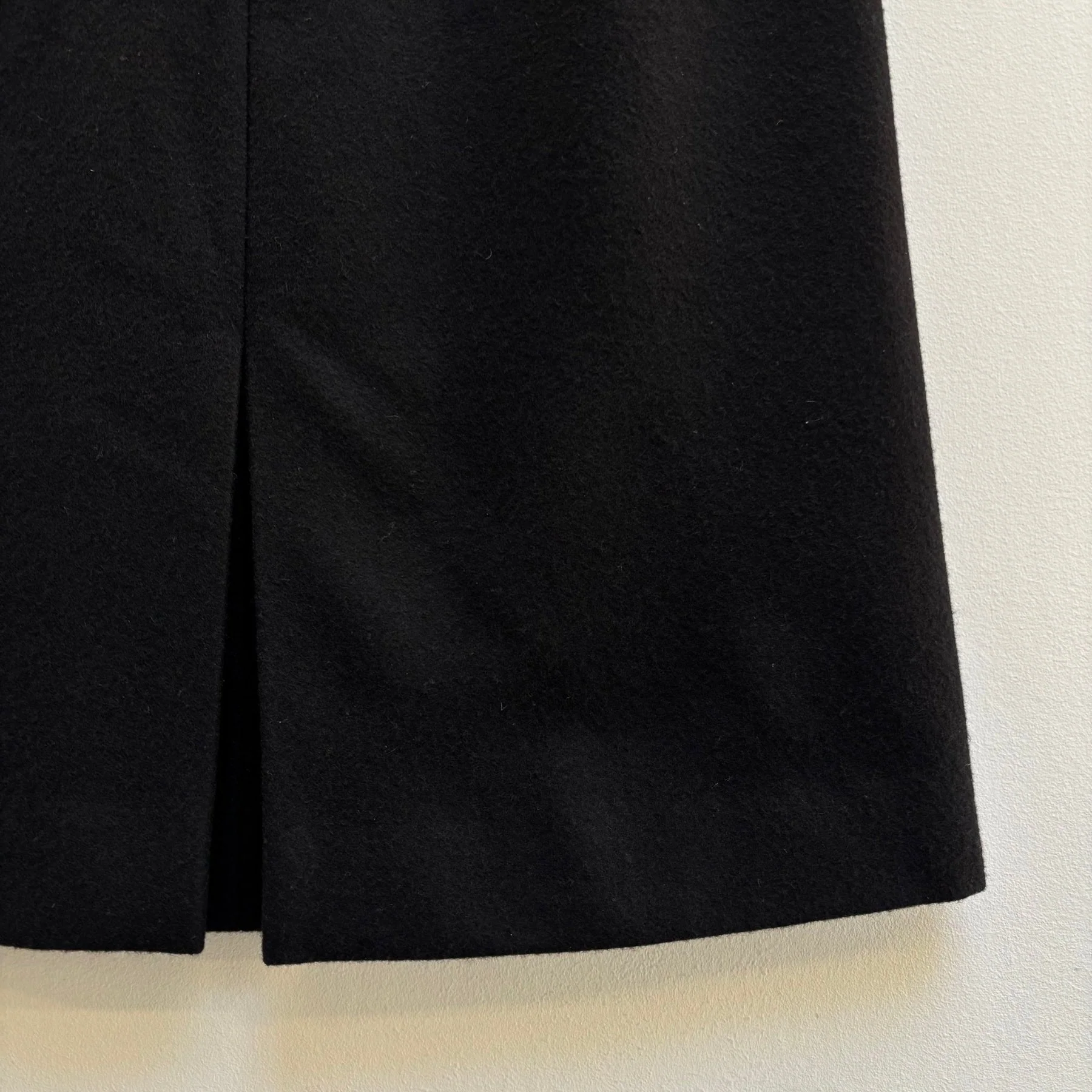 FW03 Balenciaga by Nicolas Ghesquiere Wool Pencil Skirt - Image 7