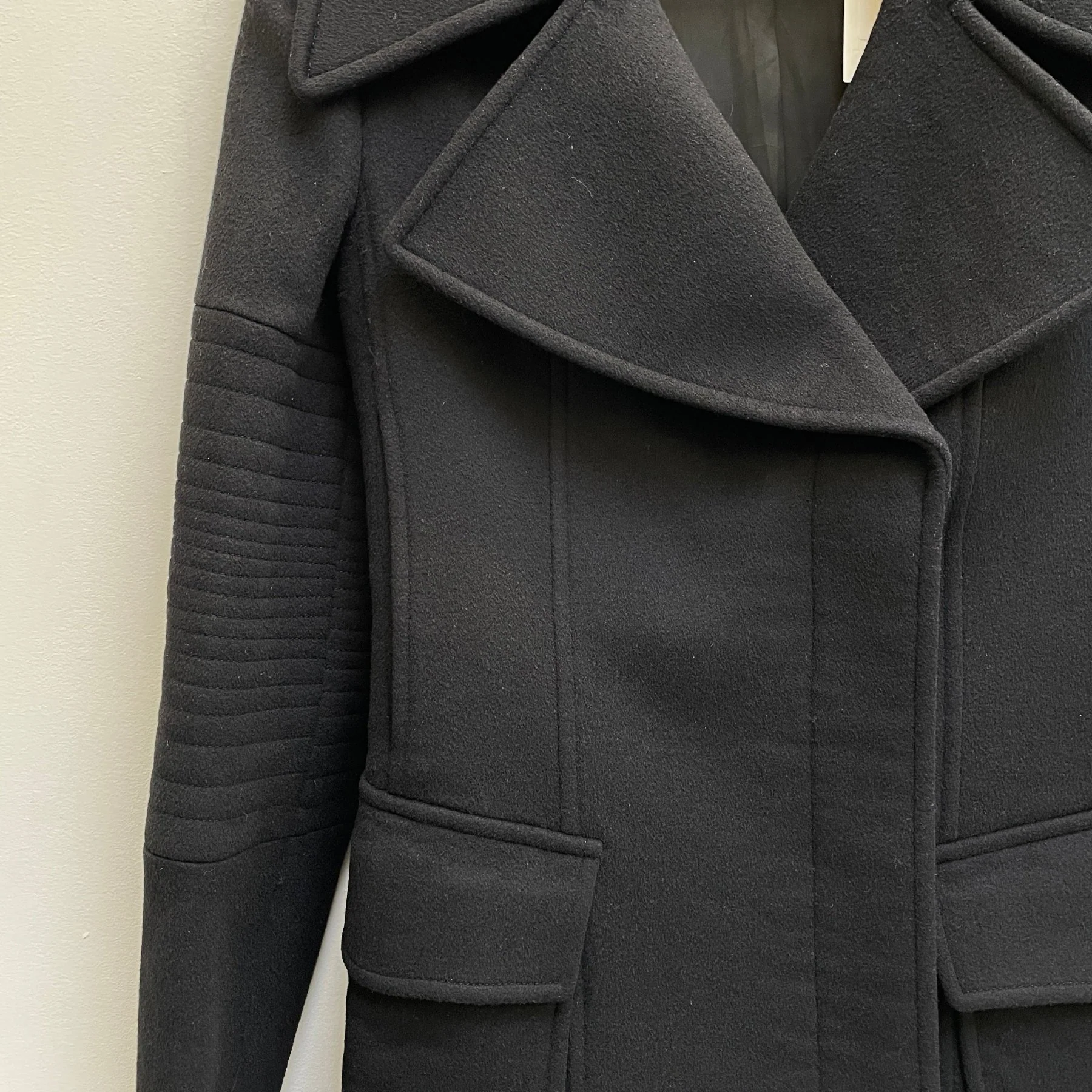 FW03 Gucci by Tom Ford Long Wool Coat - Image 6
