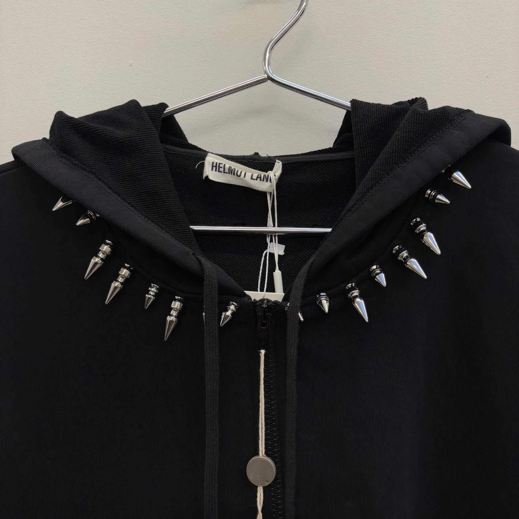 FW03 Helmut Lang Re-Edition Spike Hoodie (Men’s Sizing) - Image 3